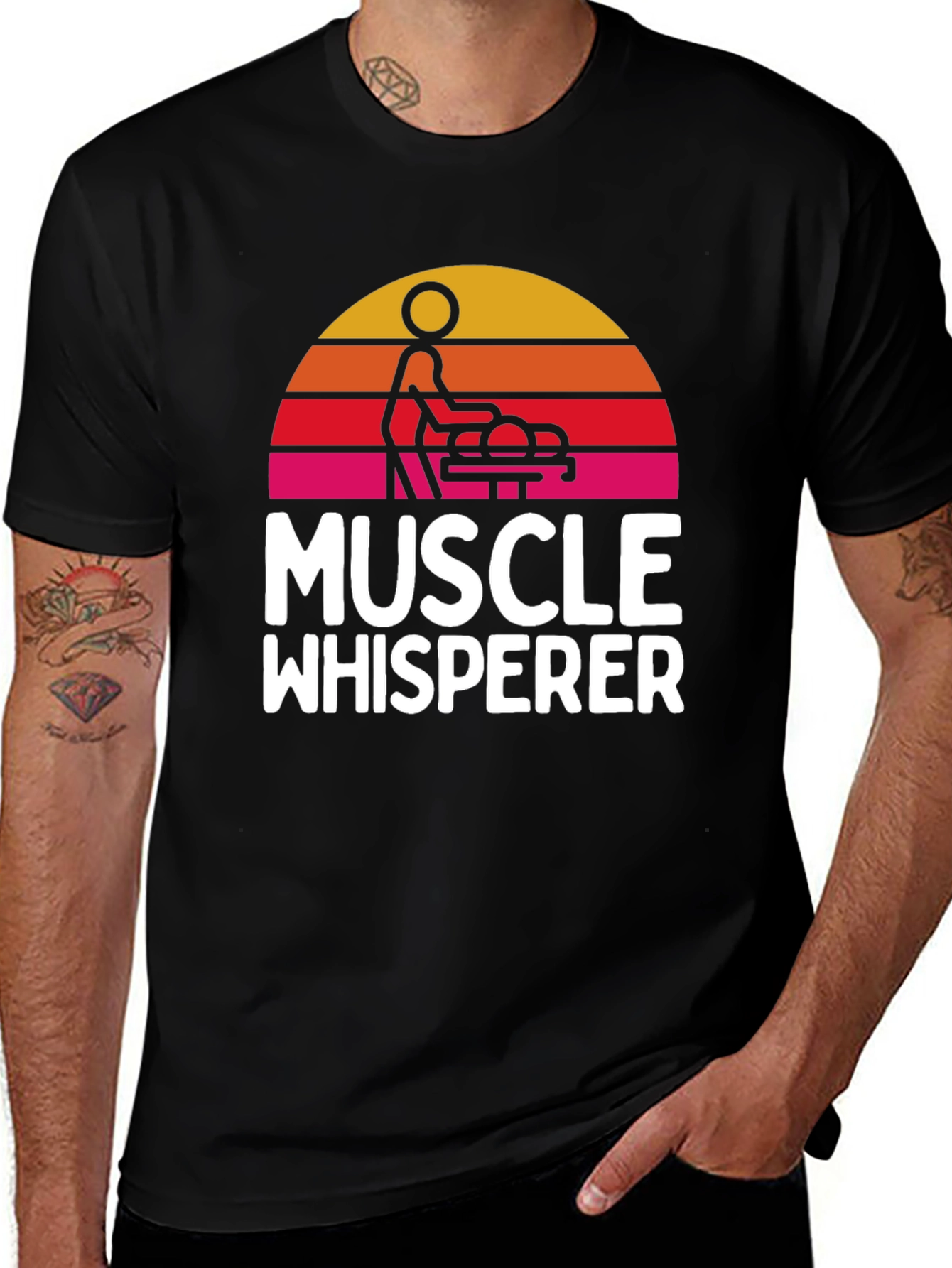 Muscle Whisperer T-Shirt Massage Therapist Gift