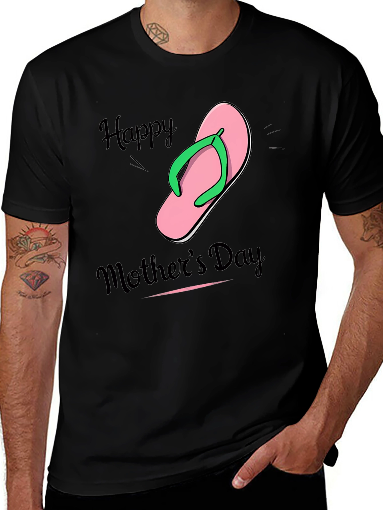 Happy Mother's Day Flip Flop Graphic Tee