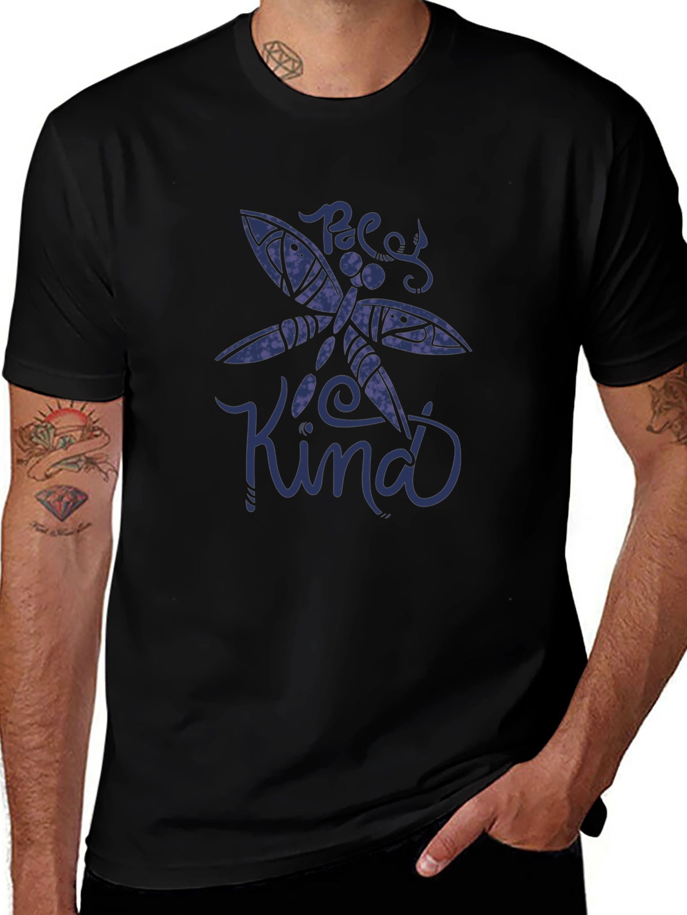 Variant 23 of Be Kind Dragonfly T-Shirt