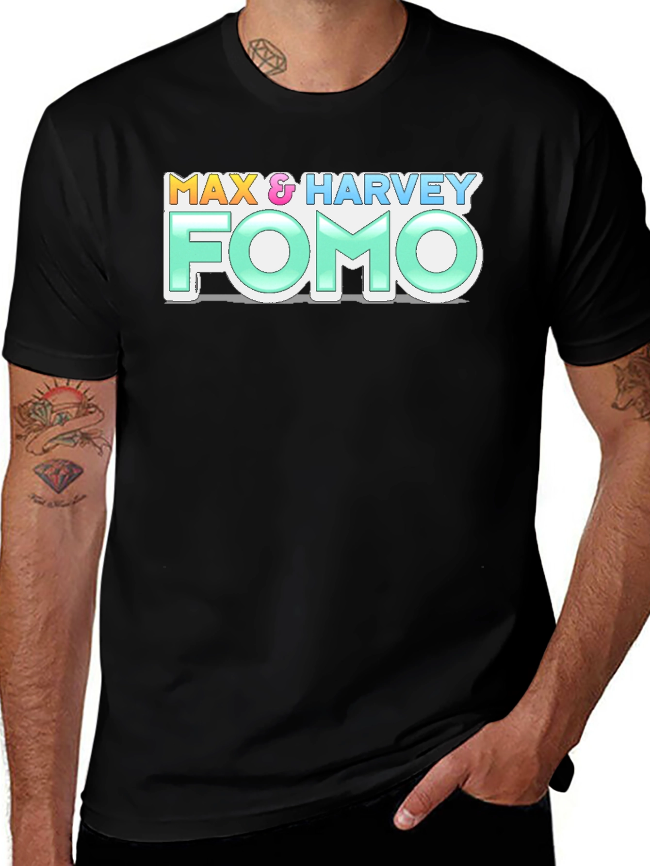 Variant 23 of Max & Harvey FOMO Graphic T-Shirt
