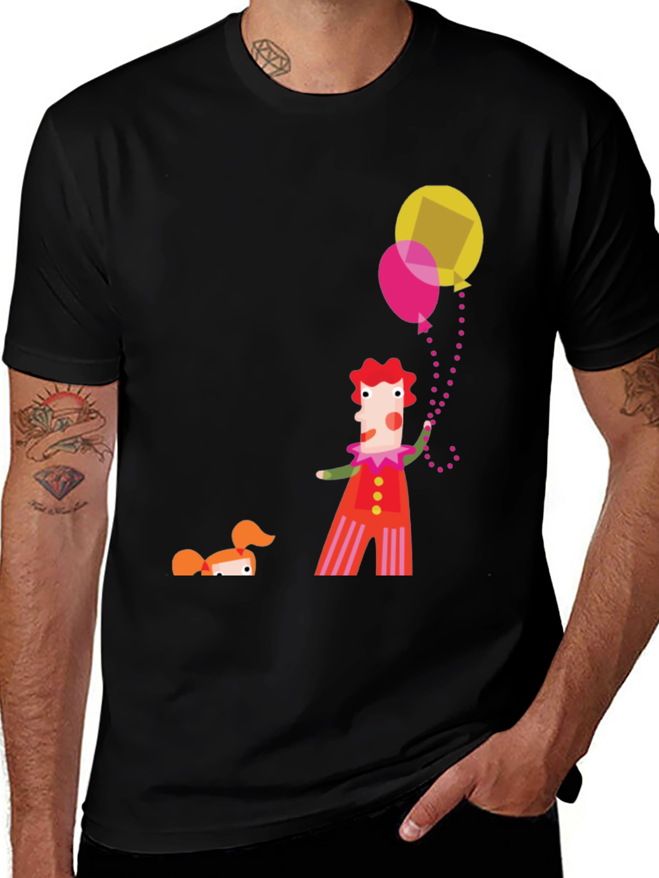 Variant 16 of Clown Graphic T-Shirt - Funny and Unique