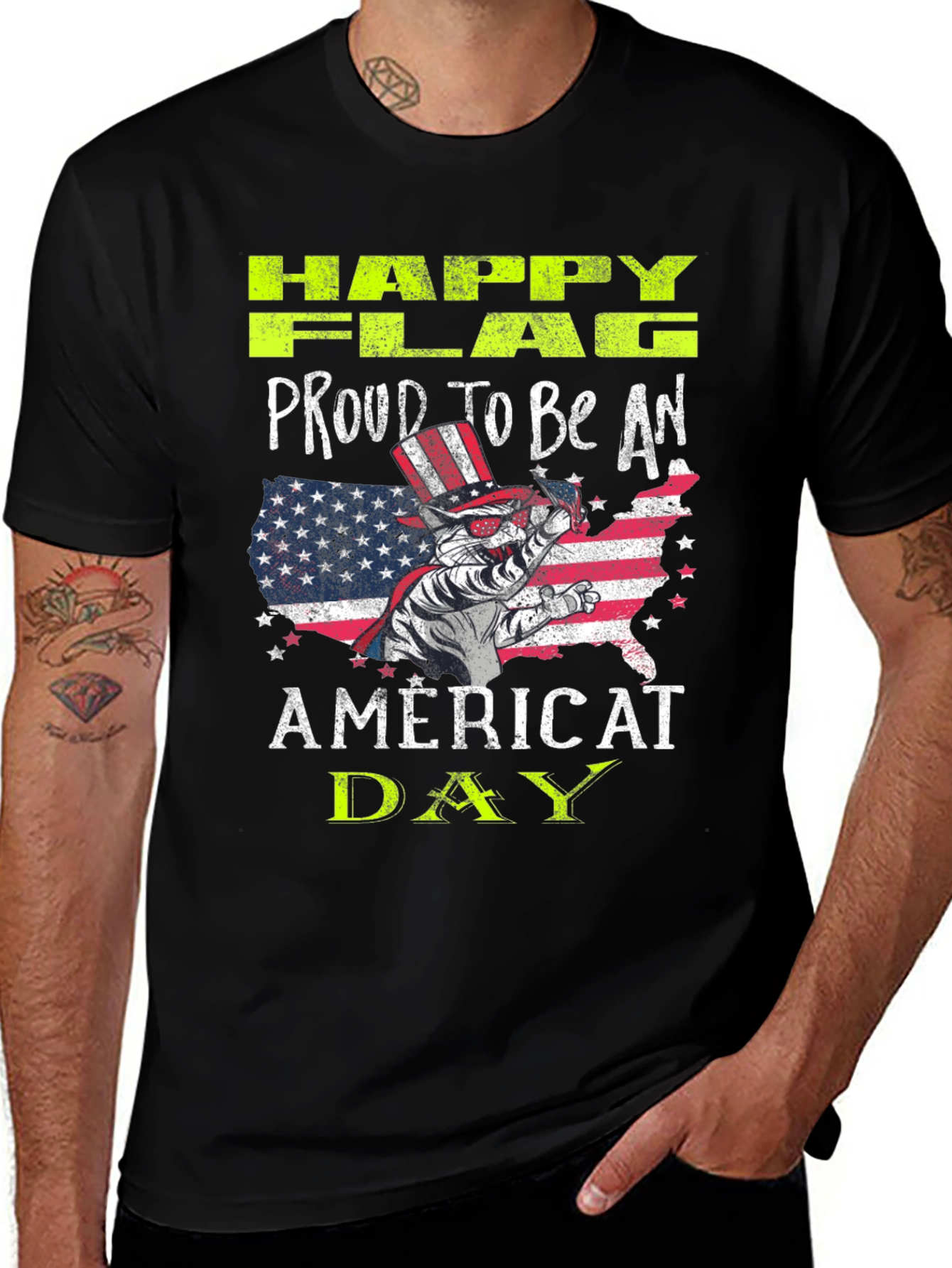 Variant 21 of Americat Day Patriotic T-Shirt
