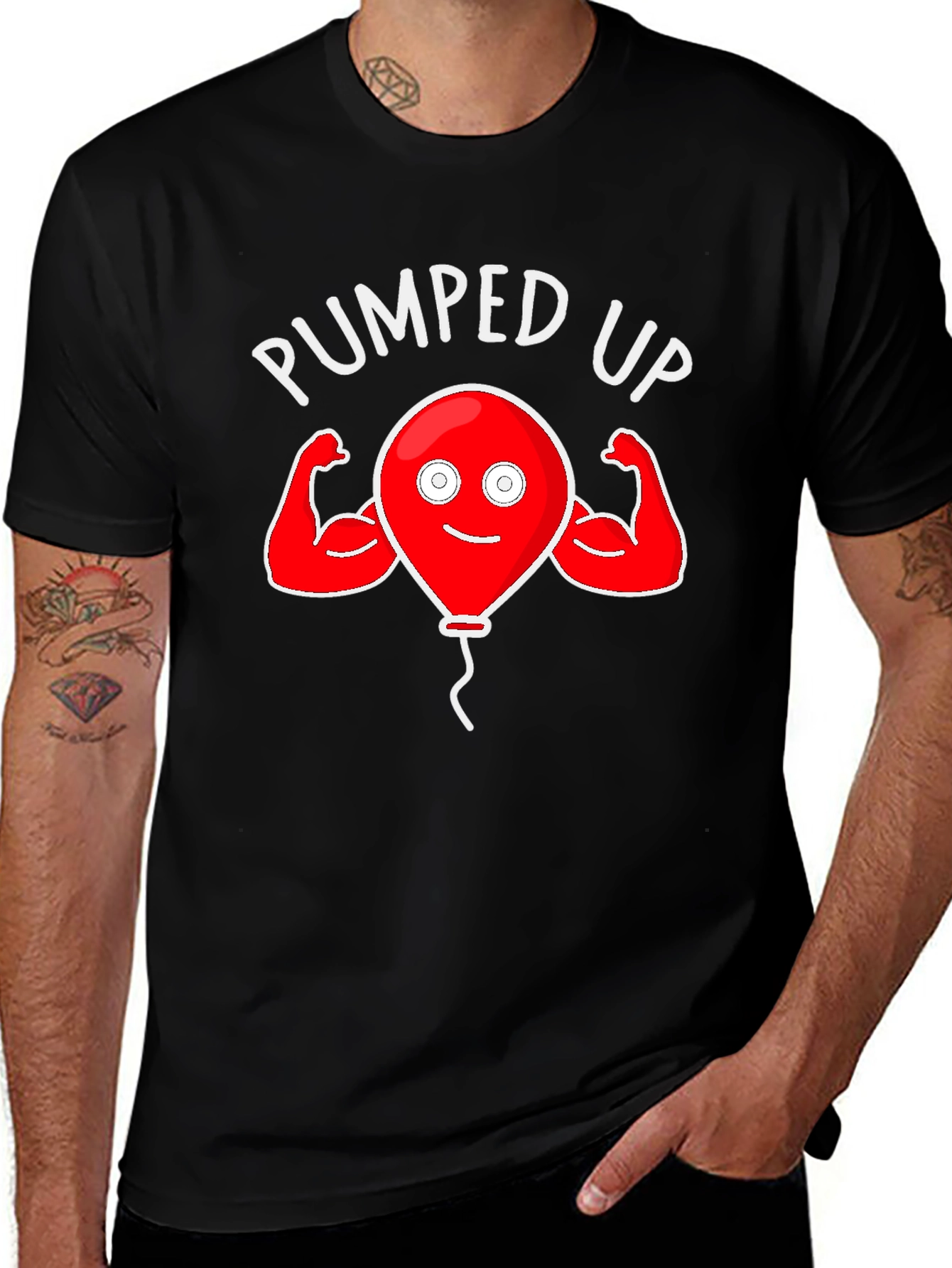 Variant 8 of Pumped Up Balloon Graphic Tee