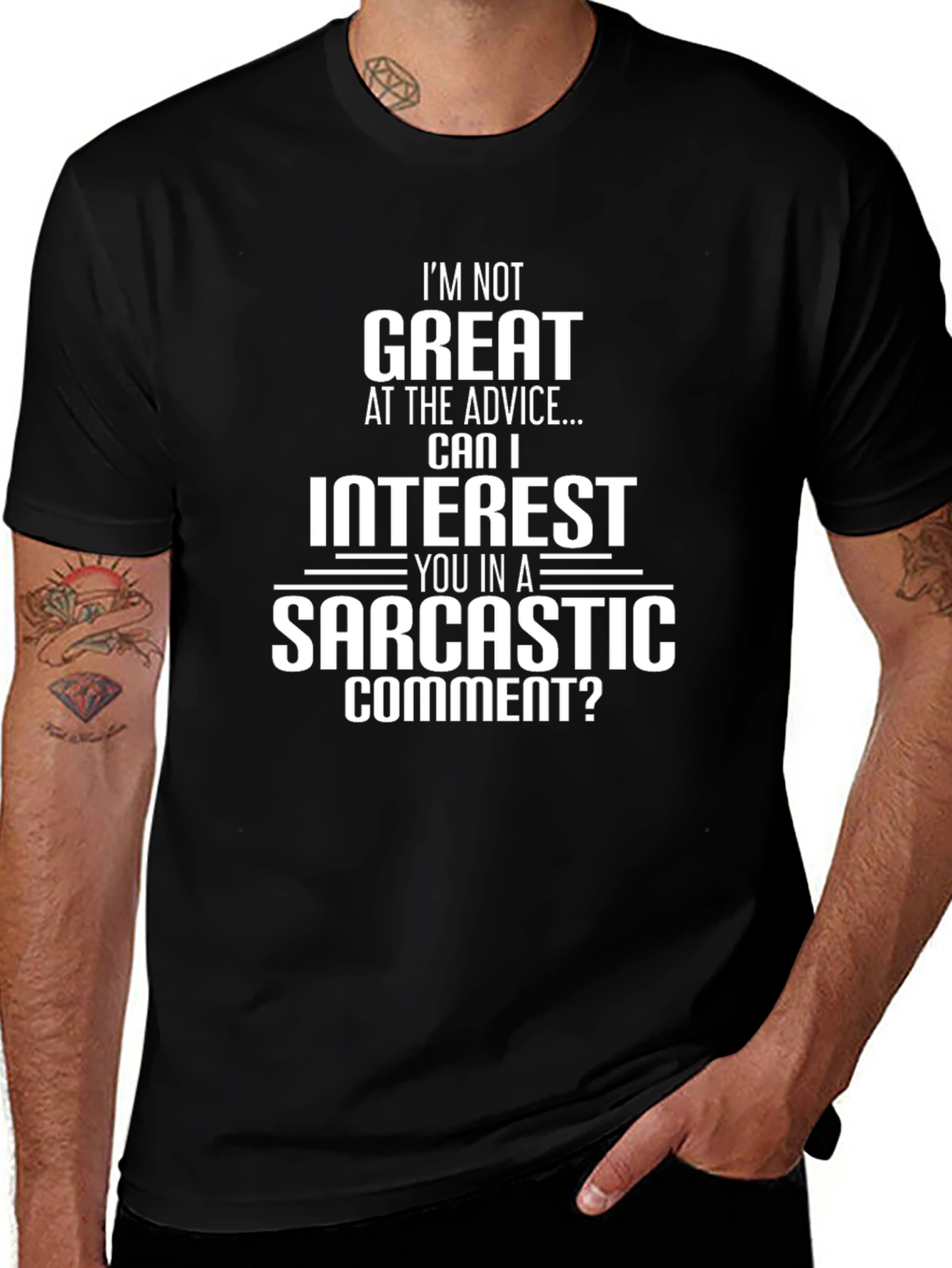 Variant 30 of Sarcastic Comment T-Shirt - Great Advice Alternative!