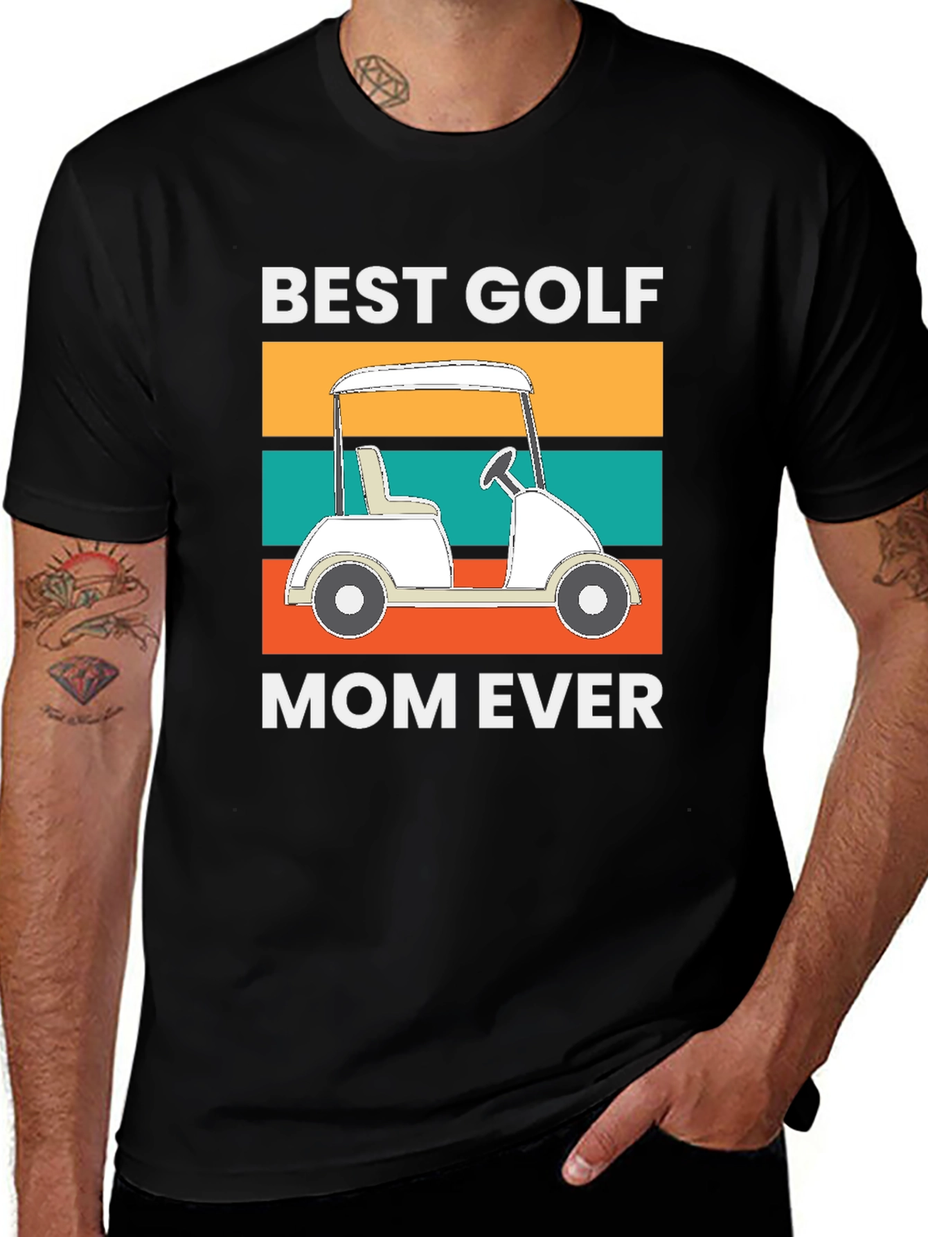 Variant 17 of Best Golf Mom Ever Tee