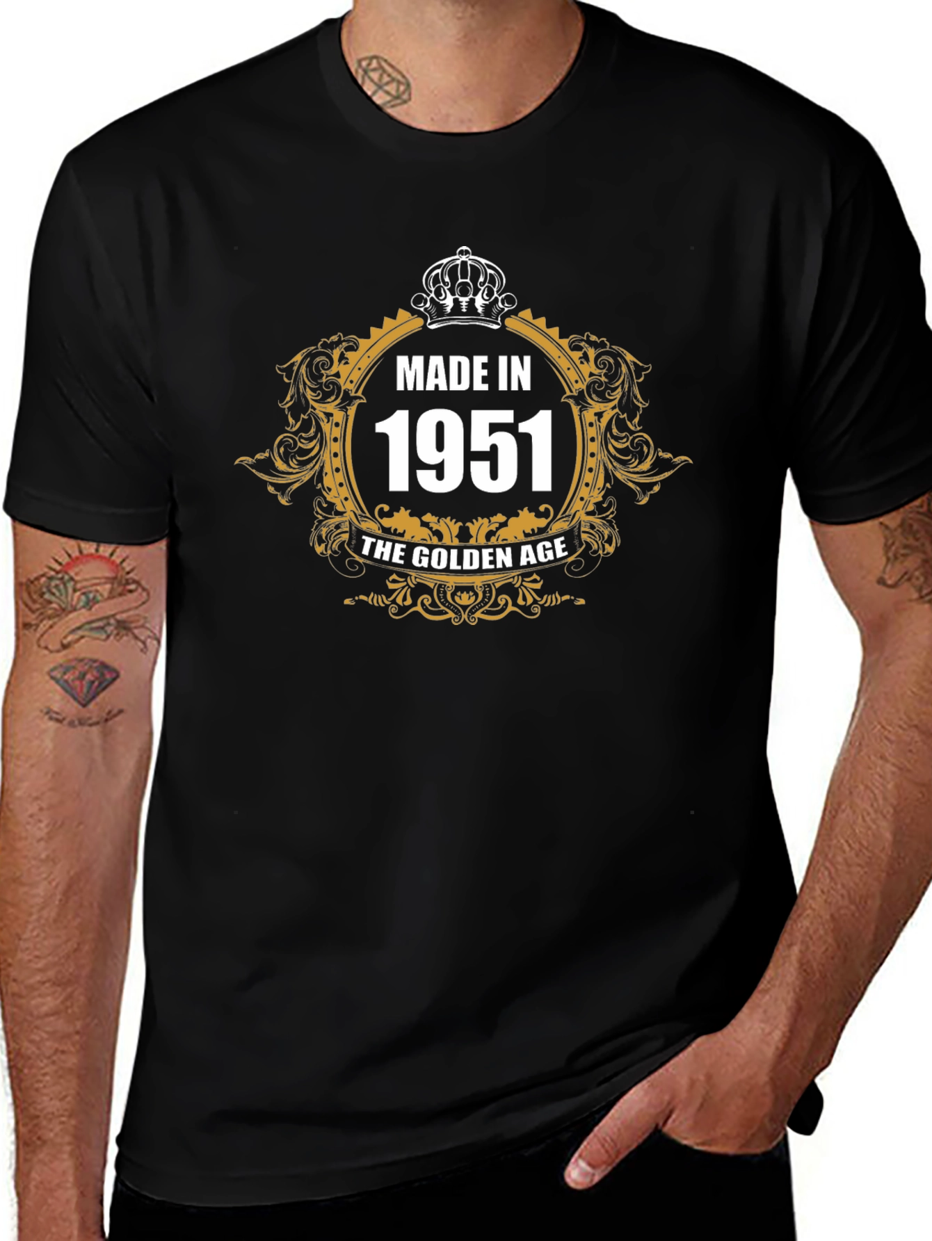 Made in 1951 T-Shirt, Golden Age Birthday Tee