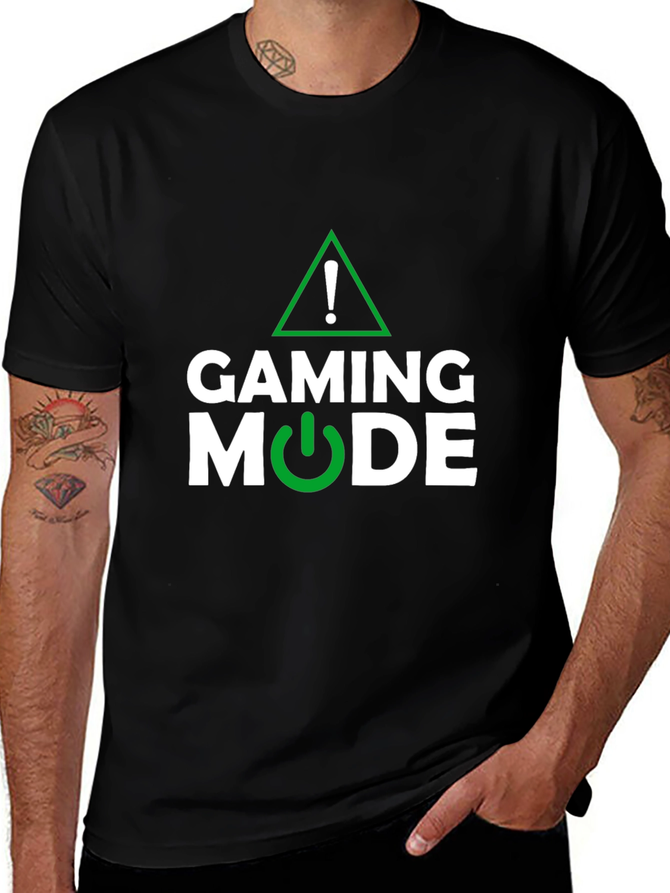 Variant 22 of Gaming Mode T-Shirt - Black, Gamer Apparel