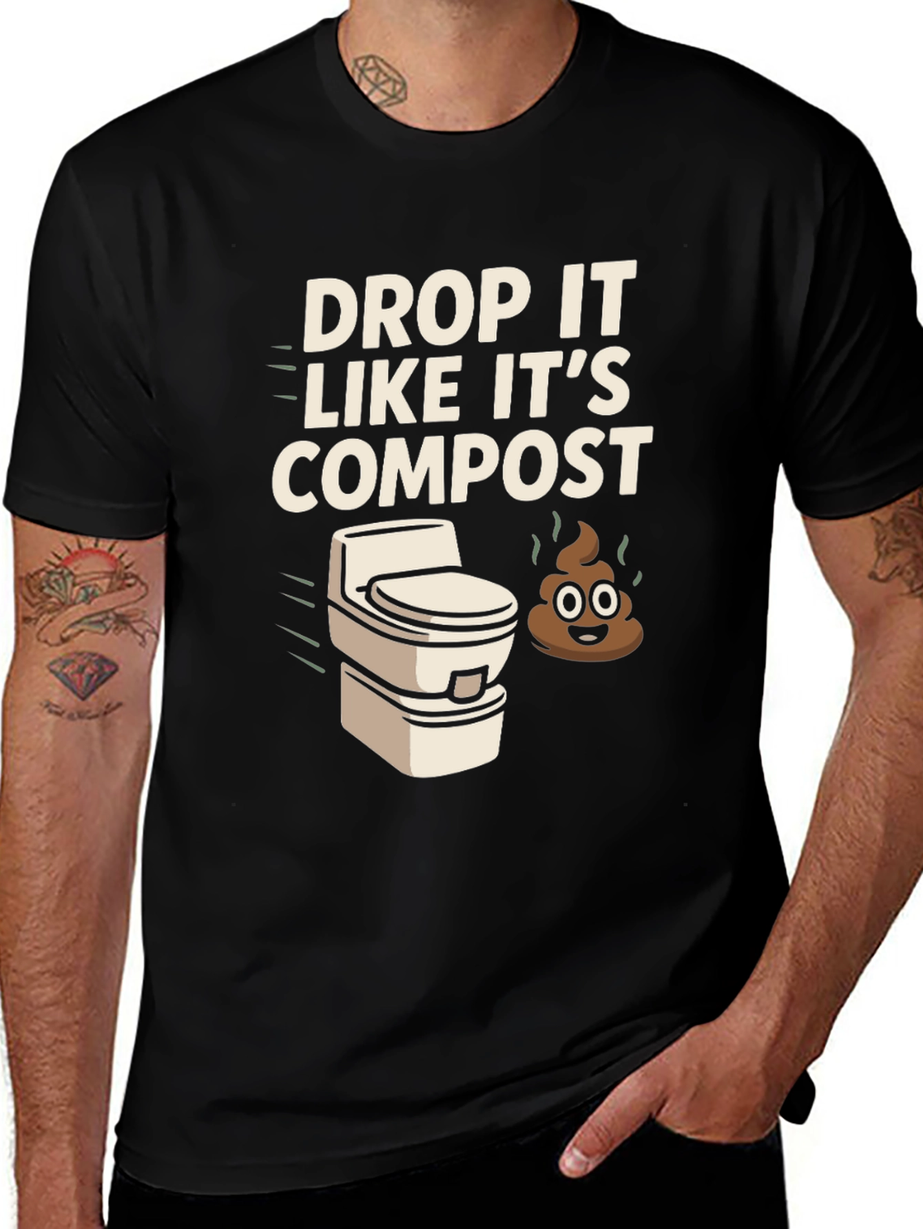 Variant 13 of Funny Compost Humor T-Shirt