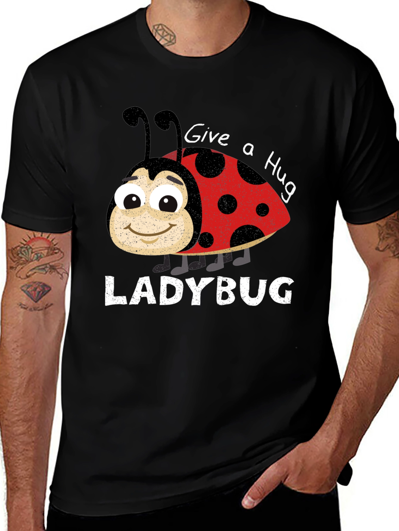 Variant 6 of Give a Hug Ladybug T-Shirt