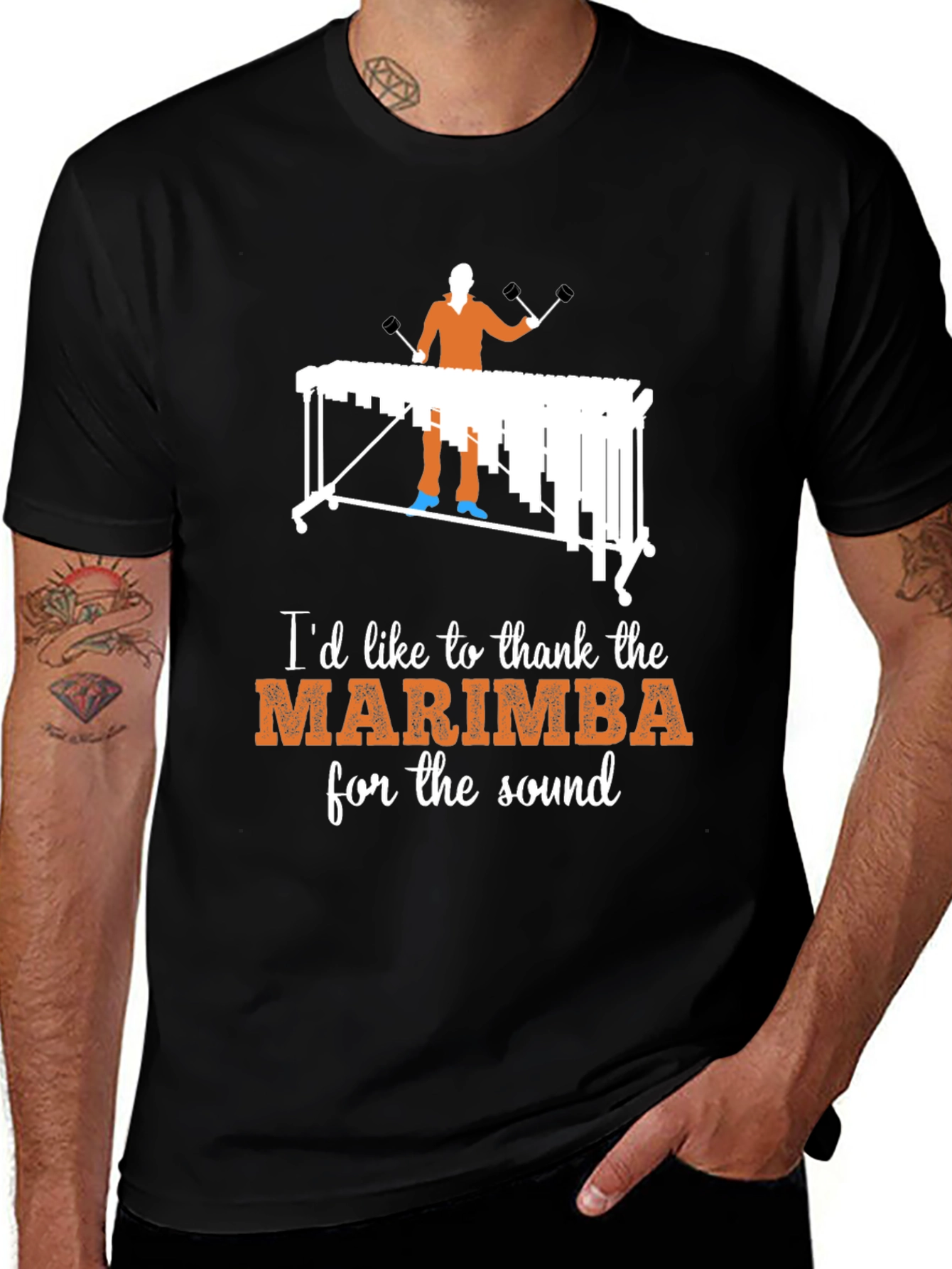 Variant 17 of Marimba Sound T-Shirt