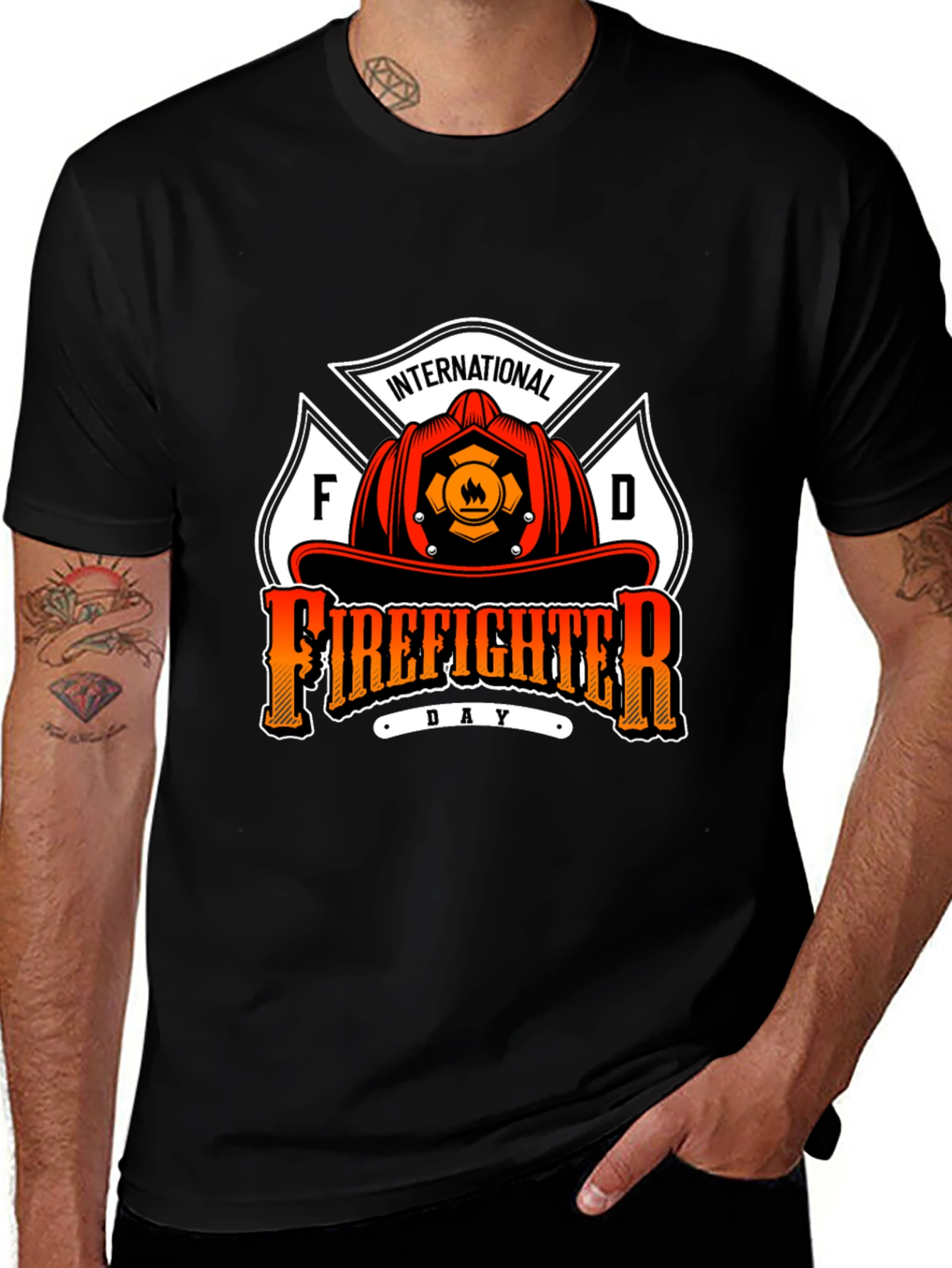 Variant 10 of International Firefighter Day T-Shirt
