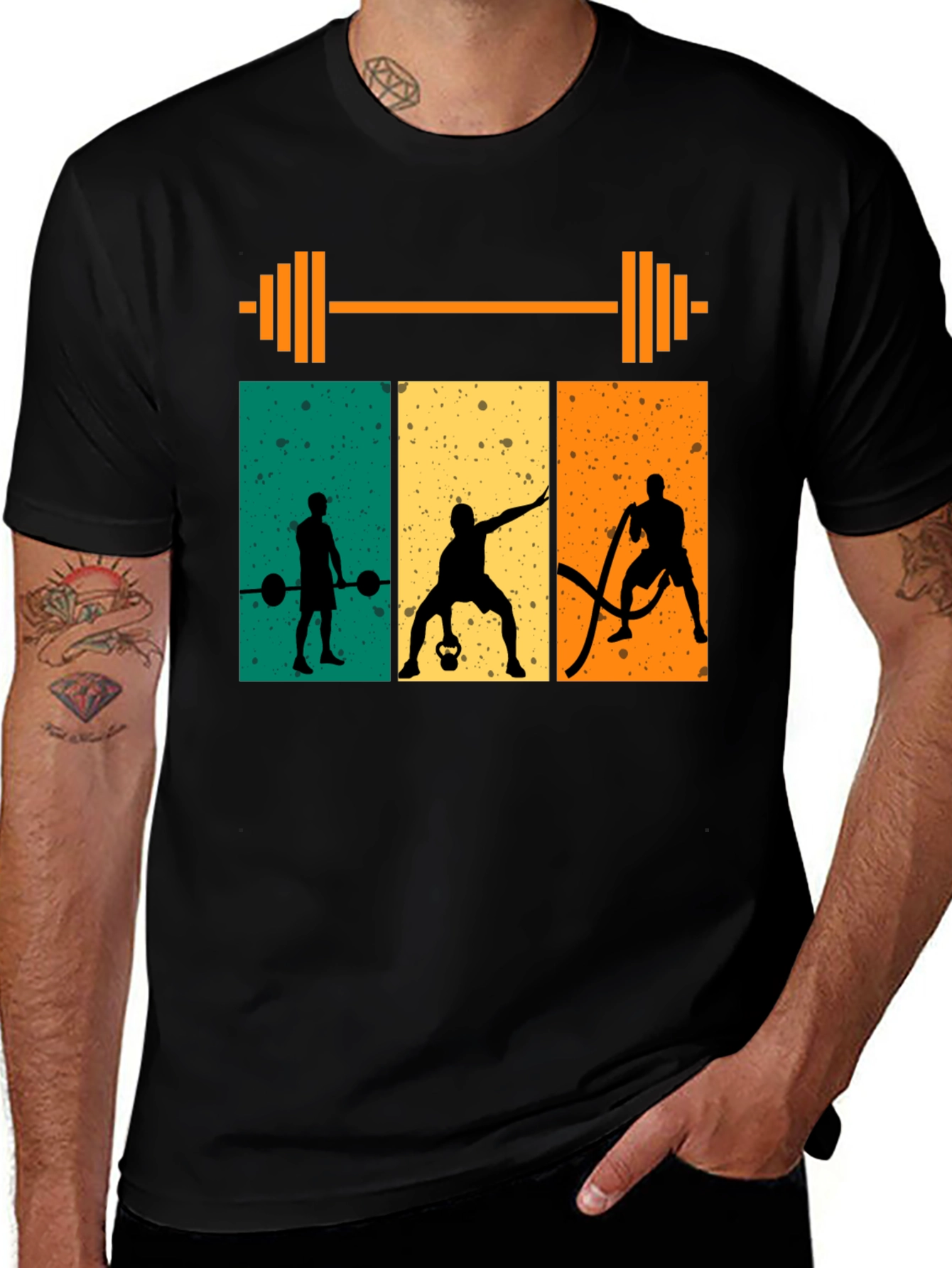 Variant 27 of Workout Silhouette T-Shirt