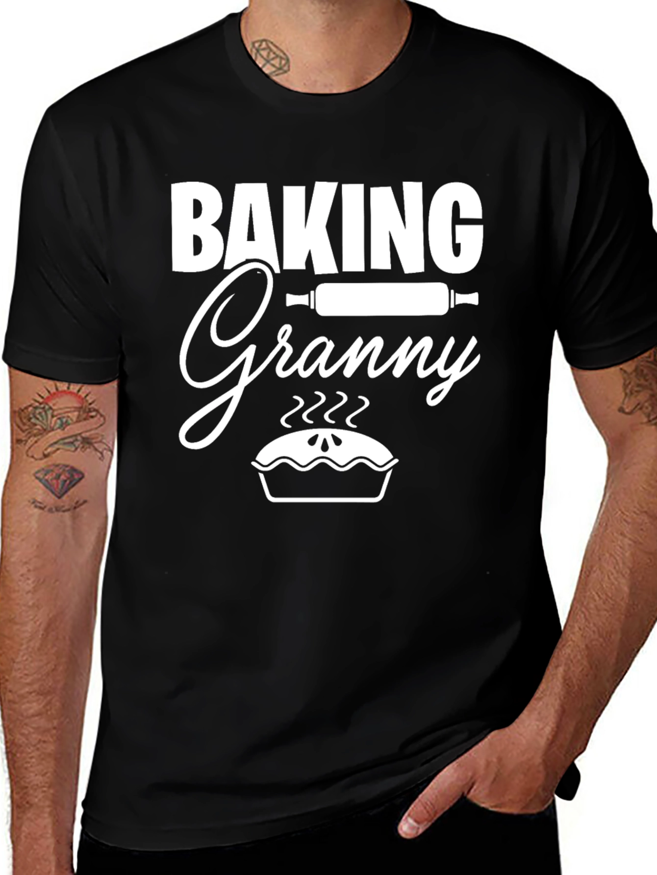 Variant 26 of Baking Granny T-Shirt:  Sweet and Funny for Grandmas