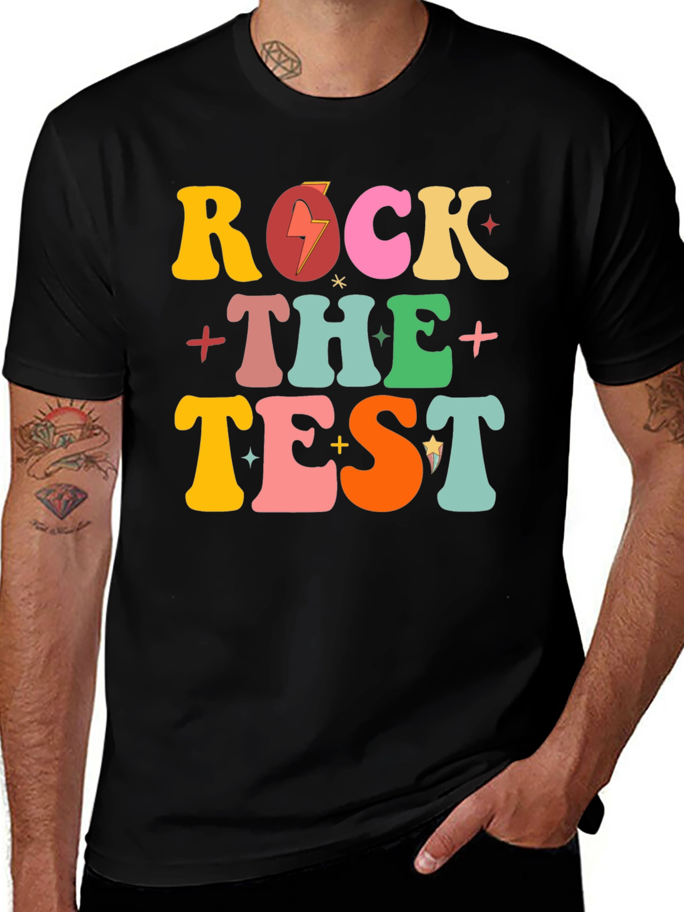 Variant 2 of Rock The Test Graphic Tee