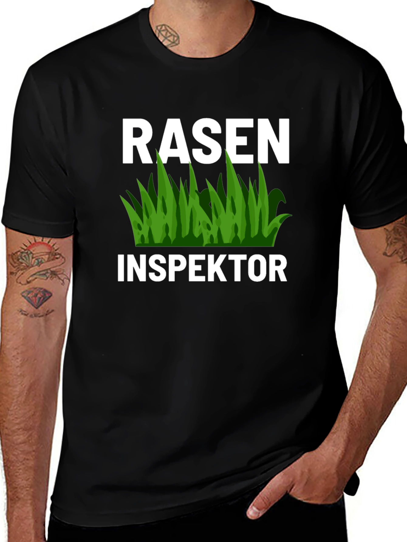 Rasen Inspektor T-Shirt - Lawn Inspector Tee