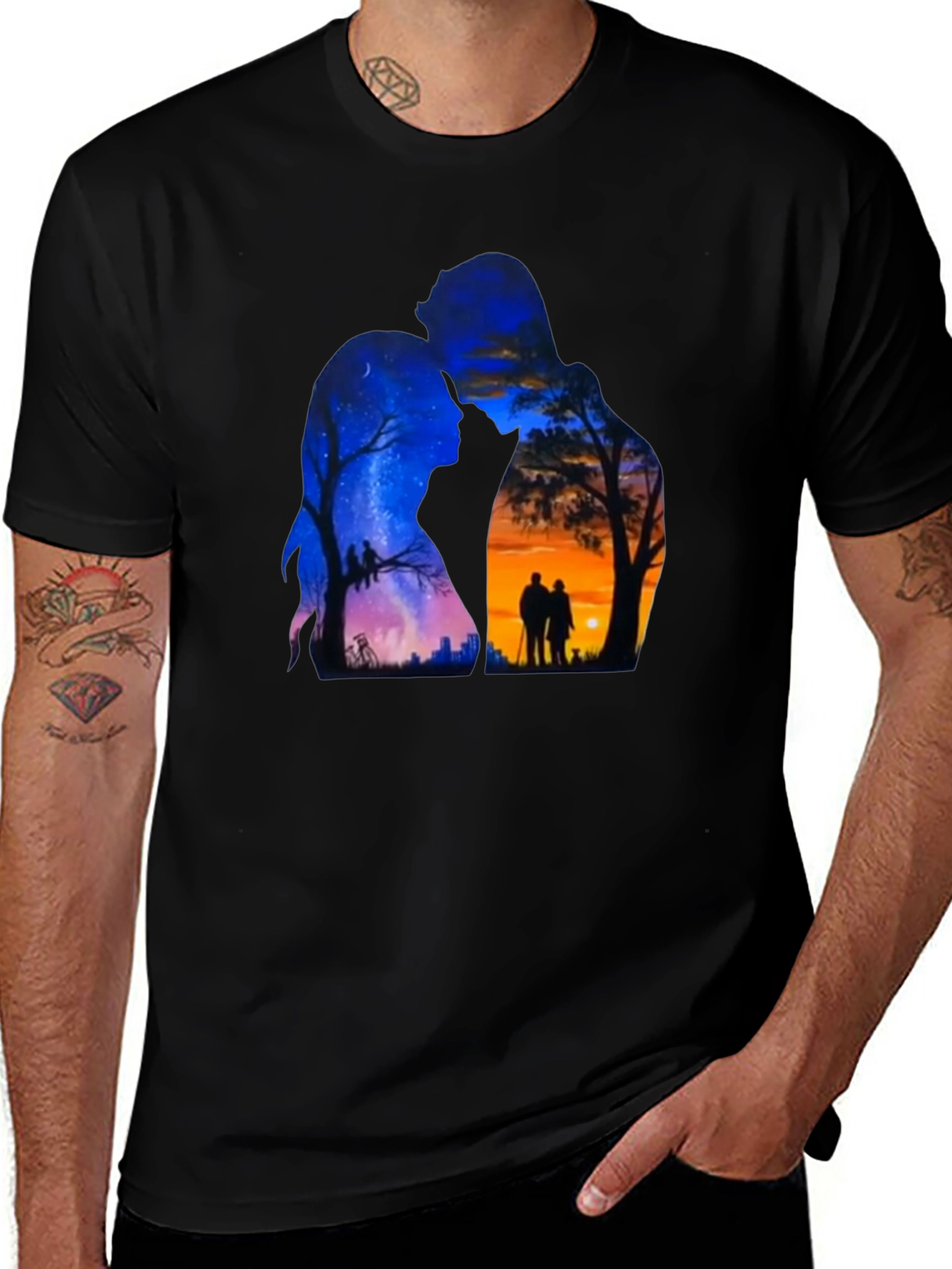 Romantic Silhouette T-Shirt