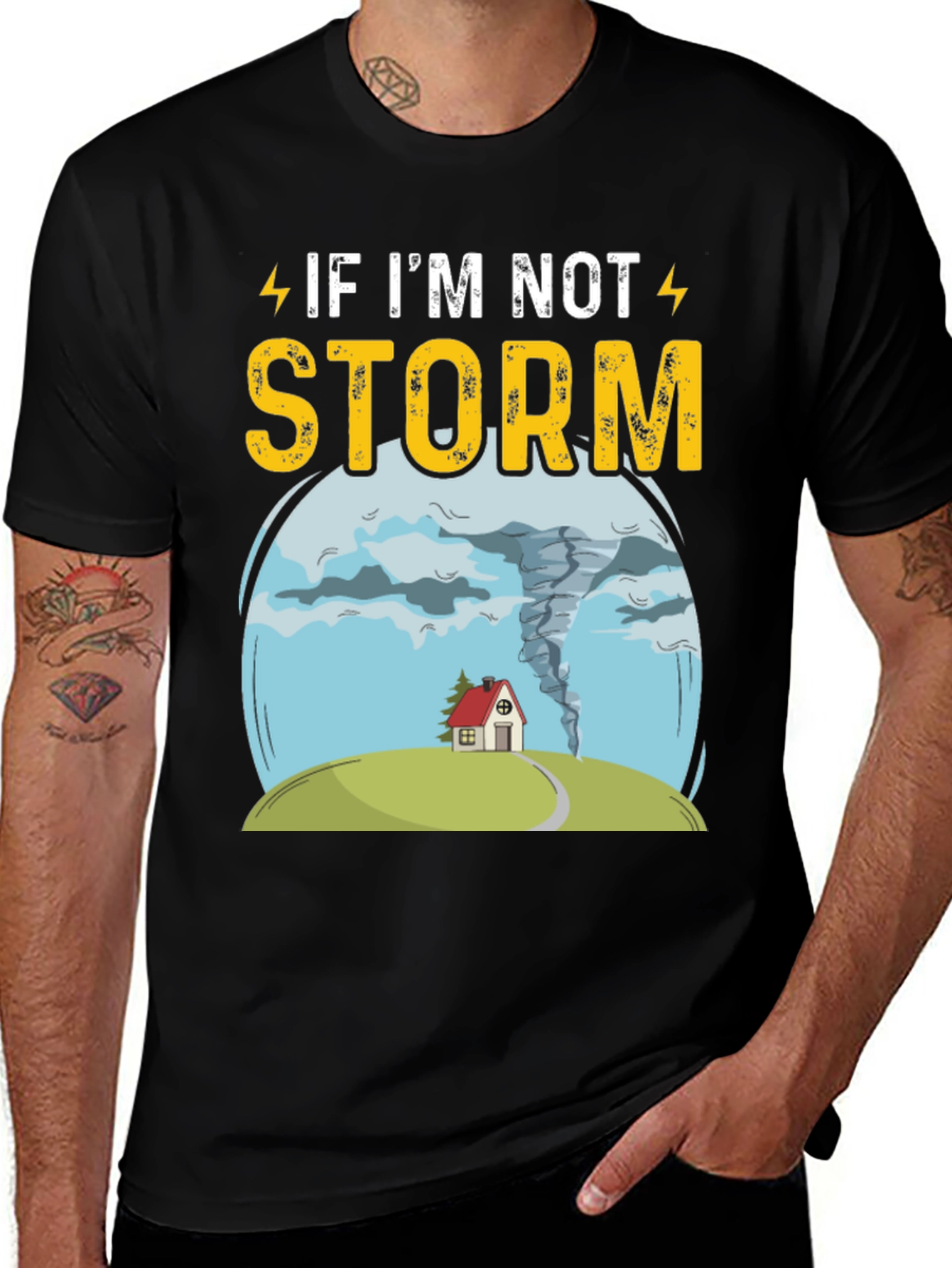Variant 29 of If I'm Not Storm Funny Graphic T-Shirt