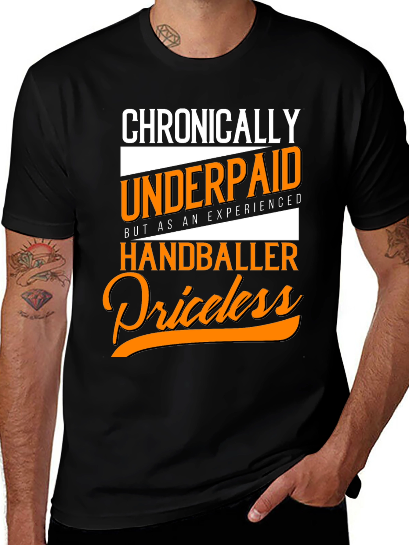 Variant 30 of Chronically Underpaid Handballer T-Shirt