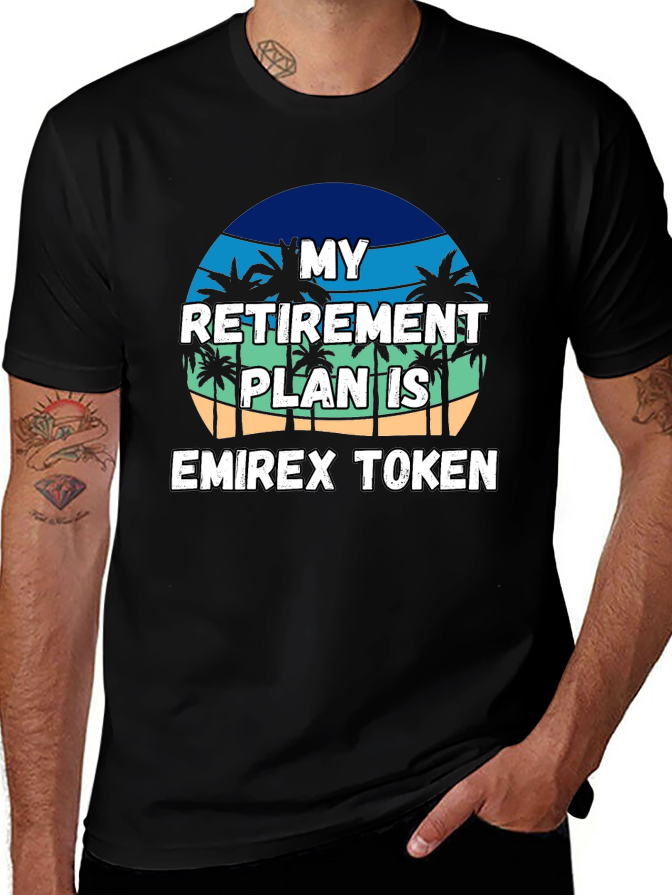 Variant 16 of My Retirement Plan Emirex Token T-Shirt