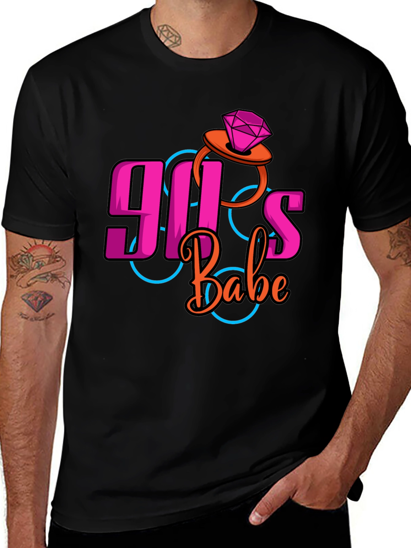 Variant 12 of 90s Babe Graphic T-Shirt