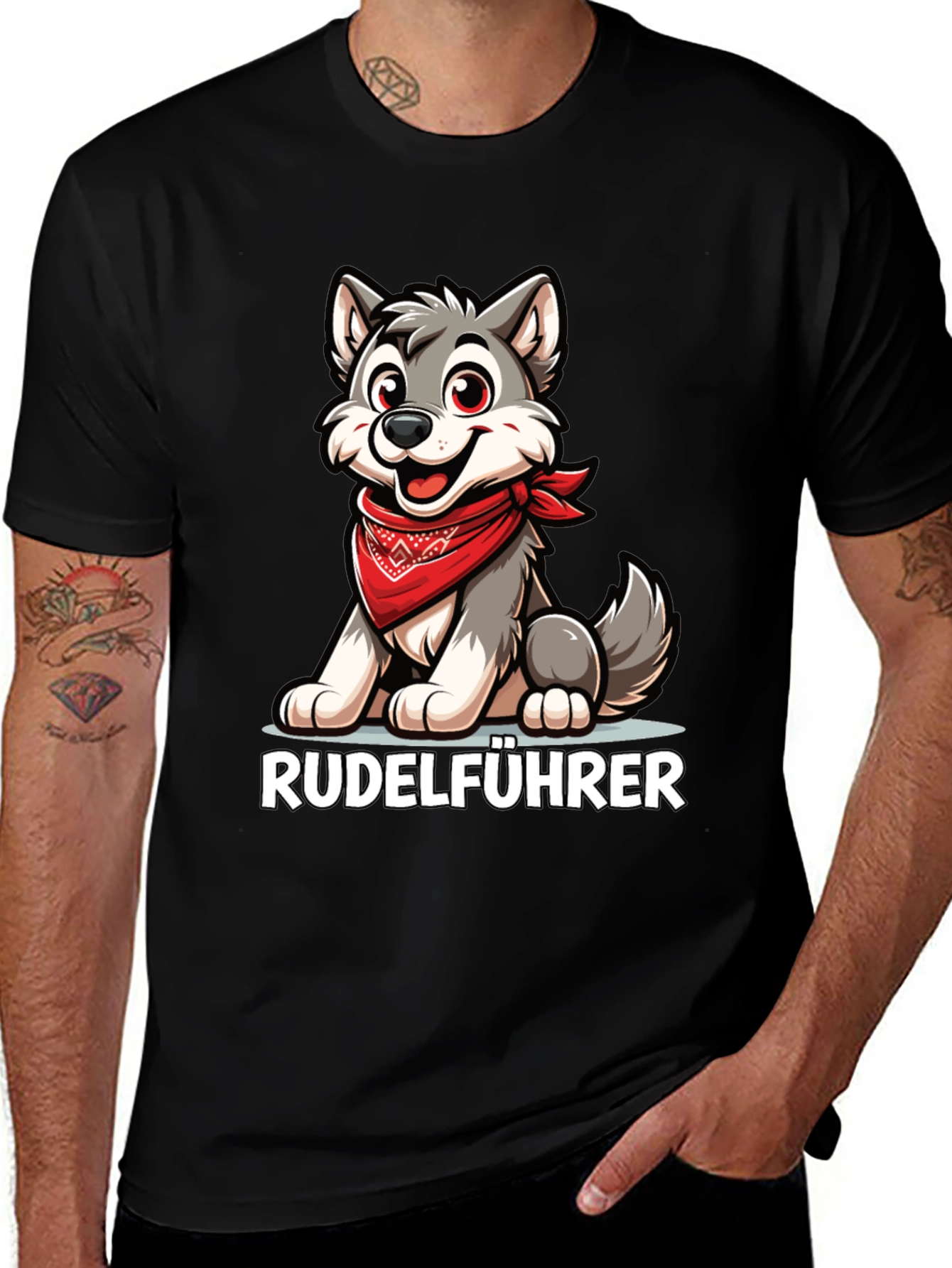 Variant 3 of Wolf Pup Rudelführer T-Shirt
