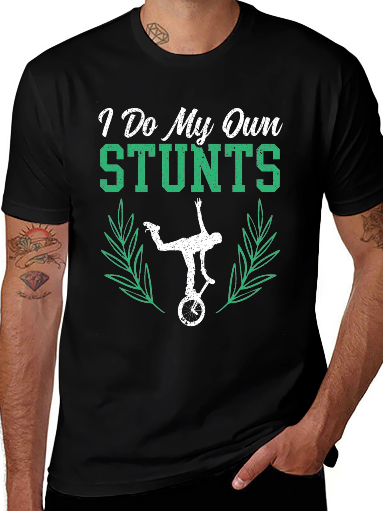 Variant 5 of I Do My Own Stunts T-Shirt