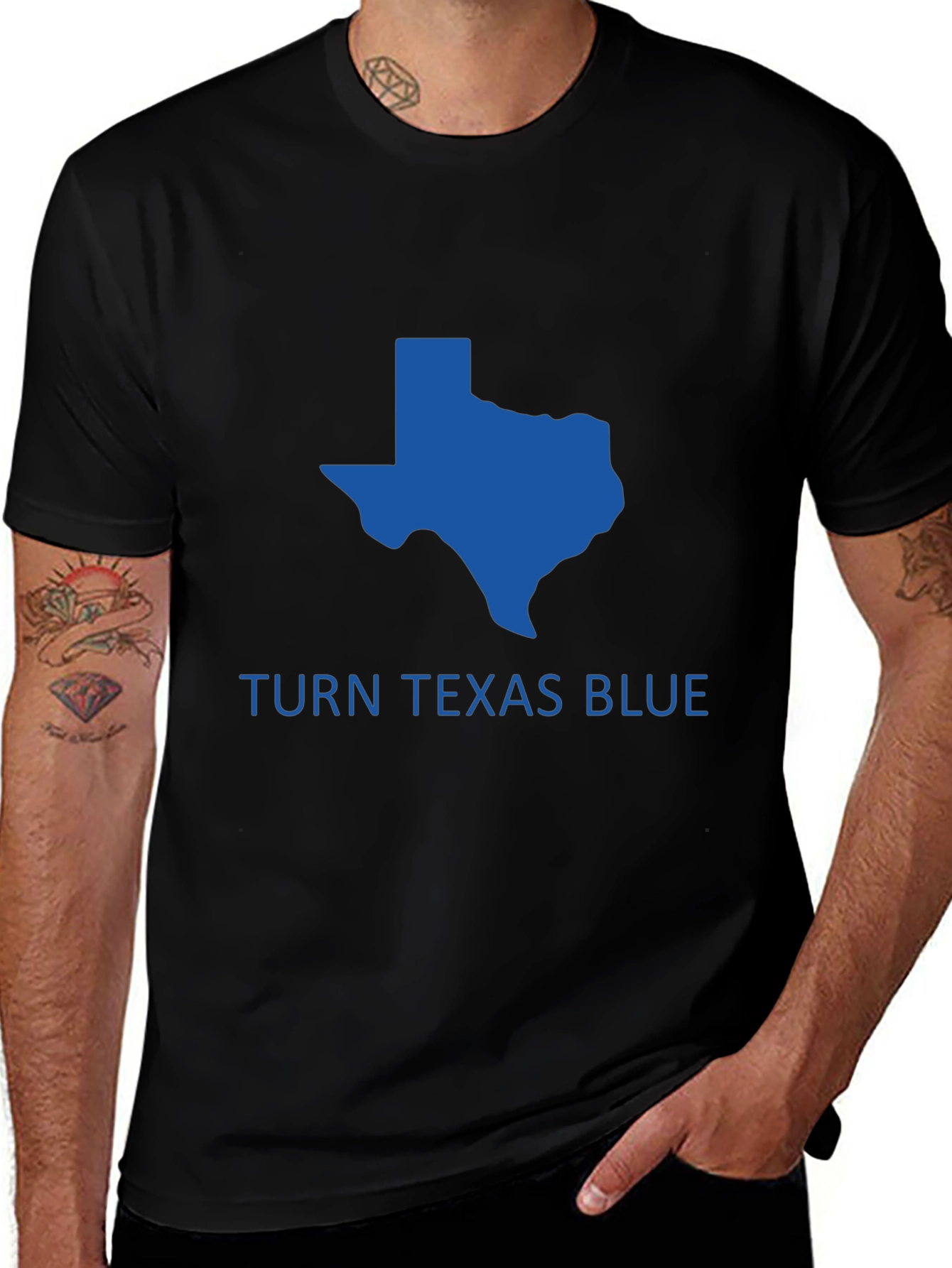 Turn Texas Blue T-Shirt