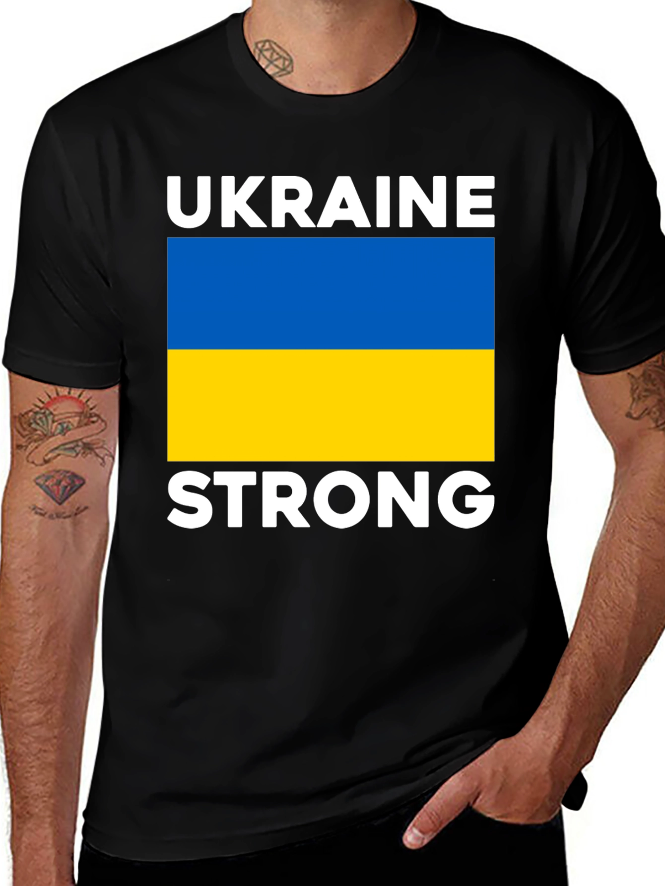 Ukraine Strong T-Shirt - Support Ukraine