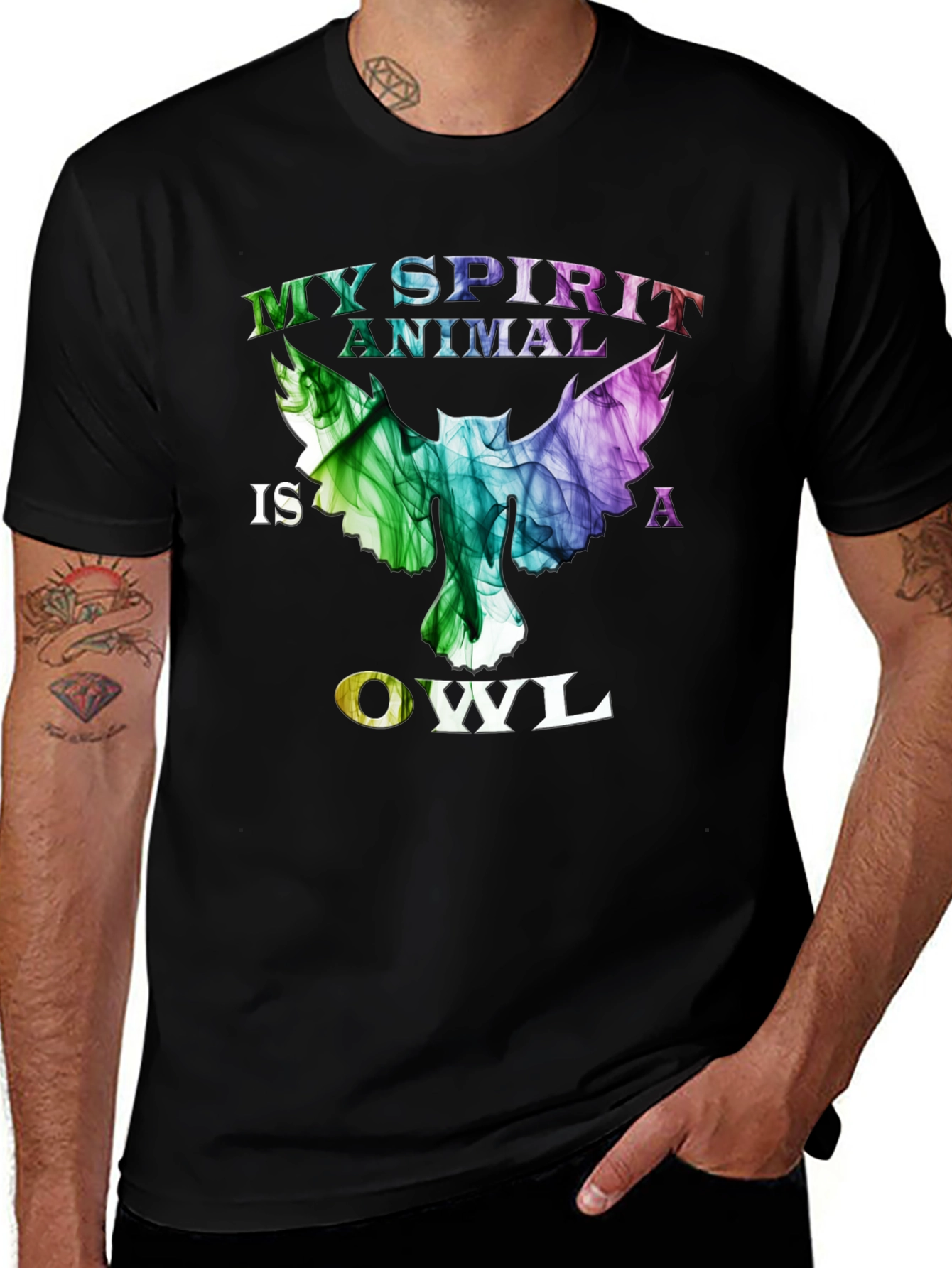 My Spirit Animal Is A Owl T-Shirt