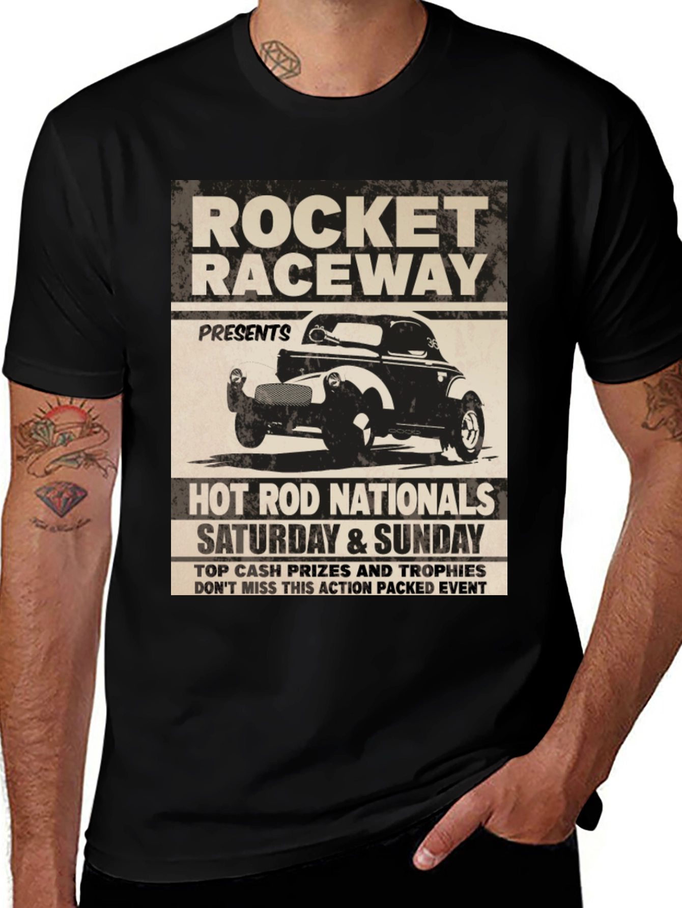 Rocket Raceway Hot Rod Nationals Tee