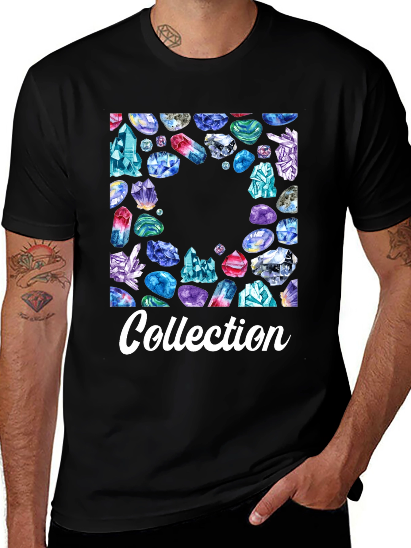 Variant 19 of Crystal Collection Graphic Tee - Trendy Unisex T-Shirt