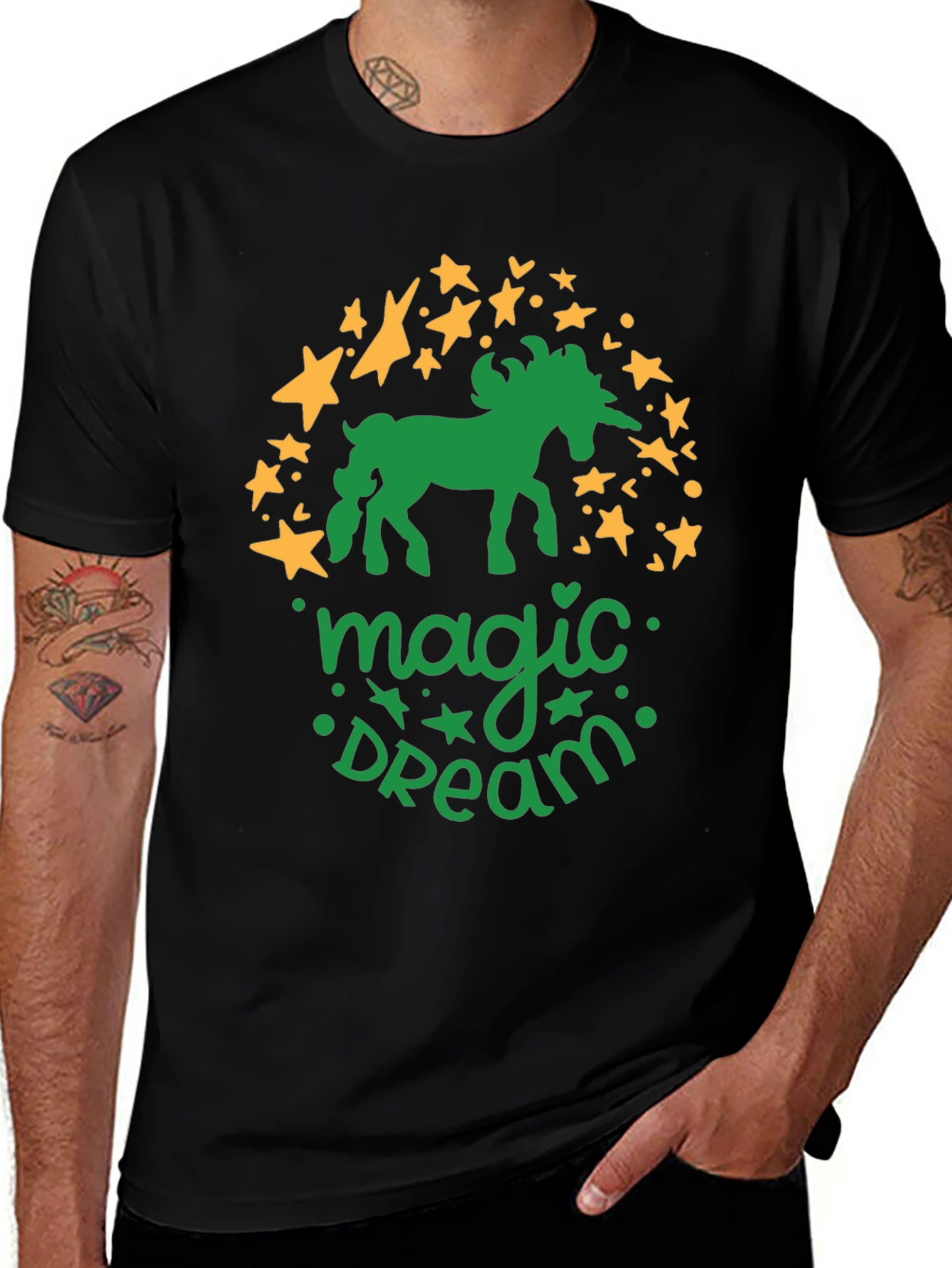 Variant 16 of Magic Dream Unicorn Graphic T-Shirt