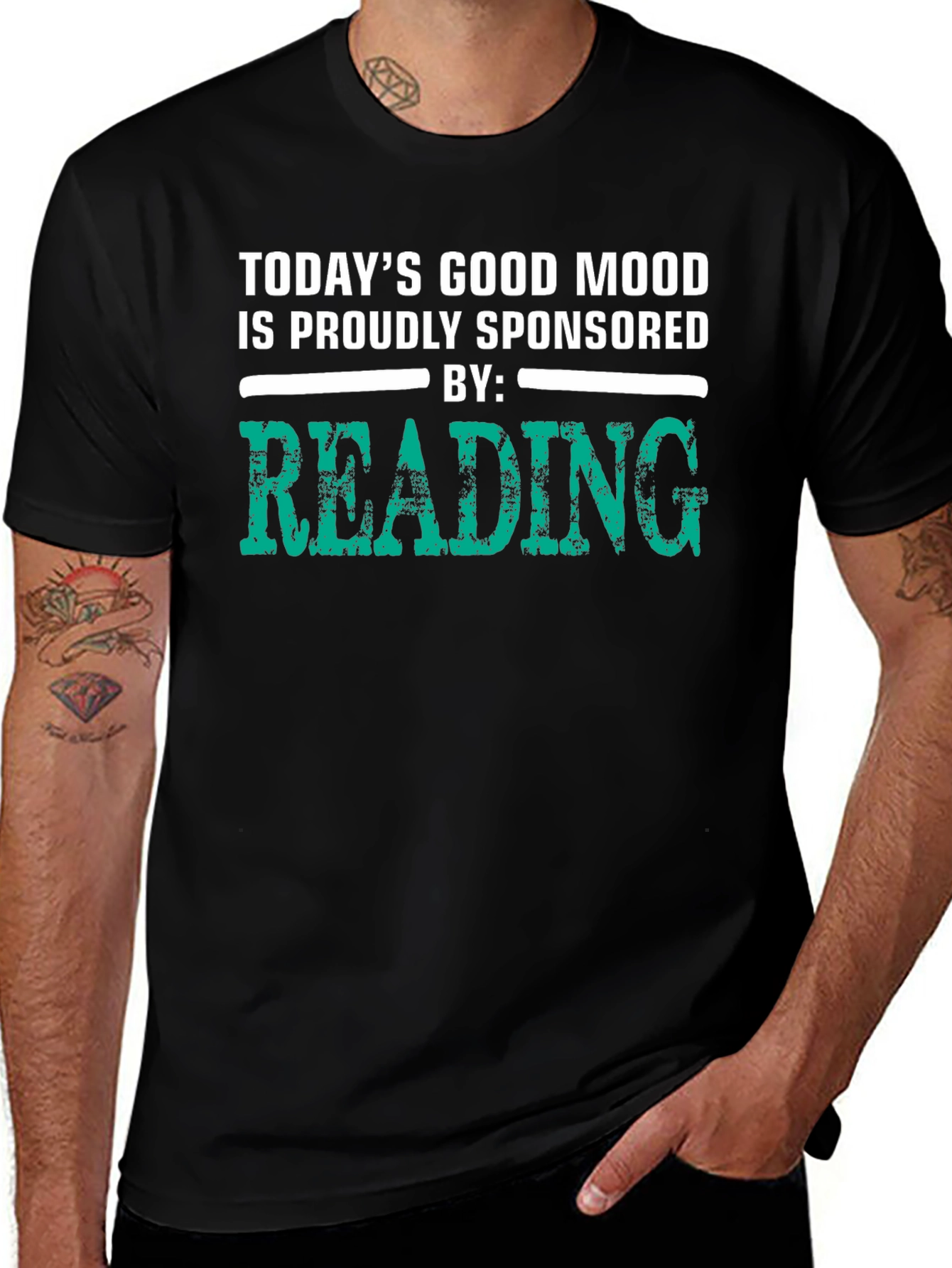Variant 26 of Reading Sponsored Good Mood T-Shirt