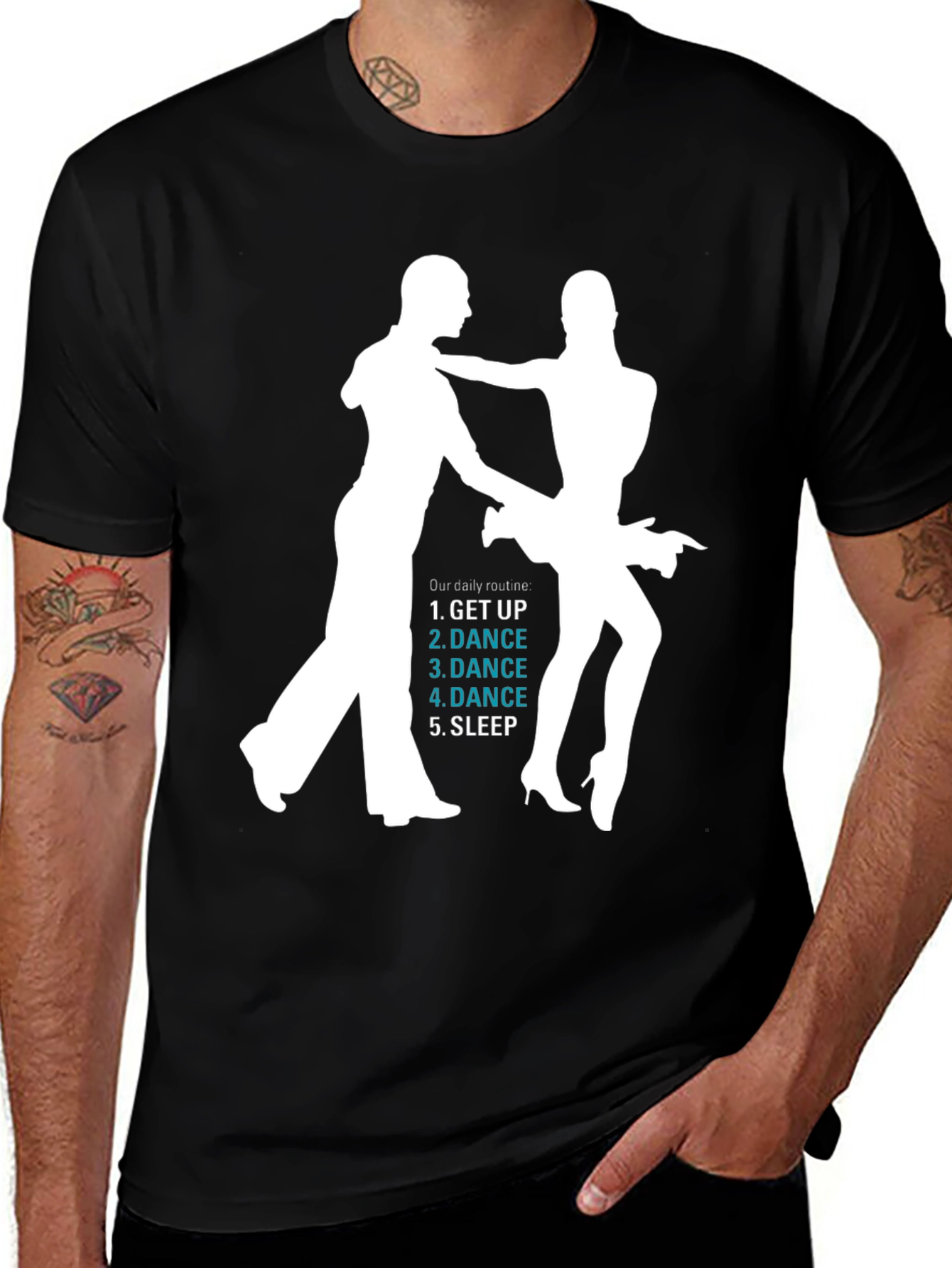 Variant 17 of Dance Routine Graphic Tee