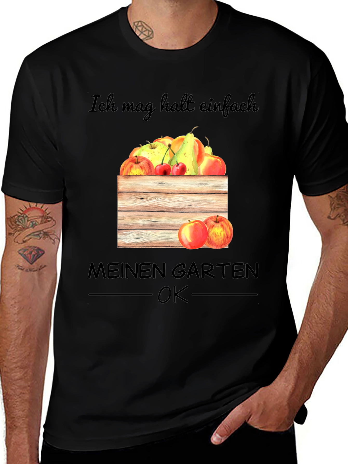 Ich Mag Halbt Einfach Meinen Garten OK T-Shirt