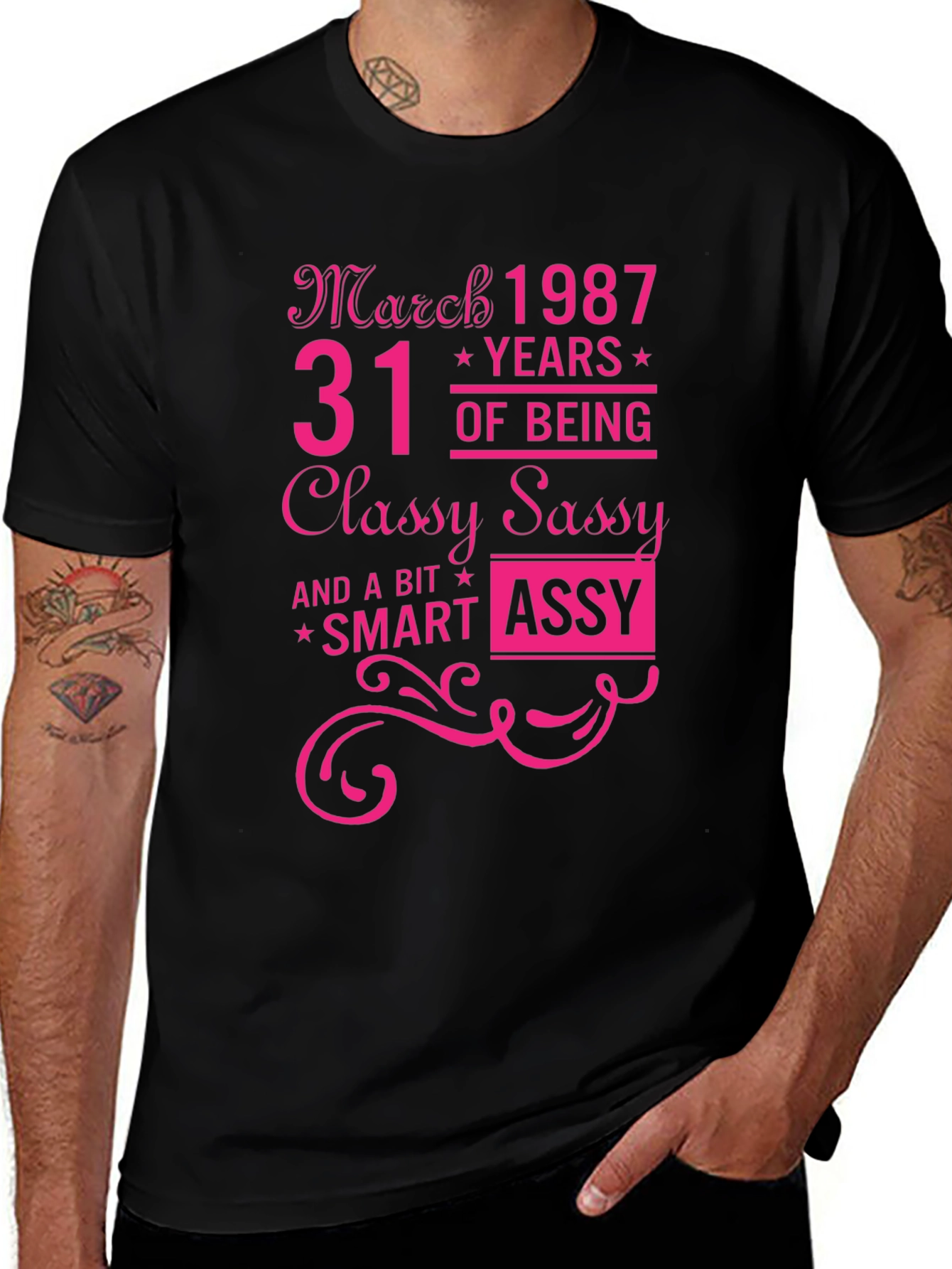 Variant 18 of March 1987 Birthday Shirt