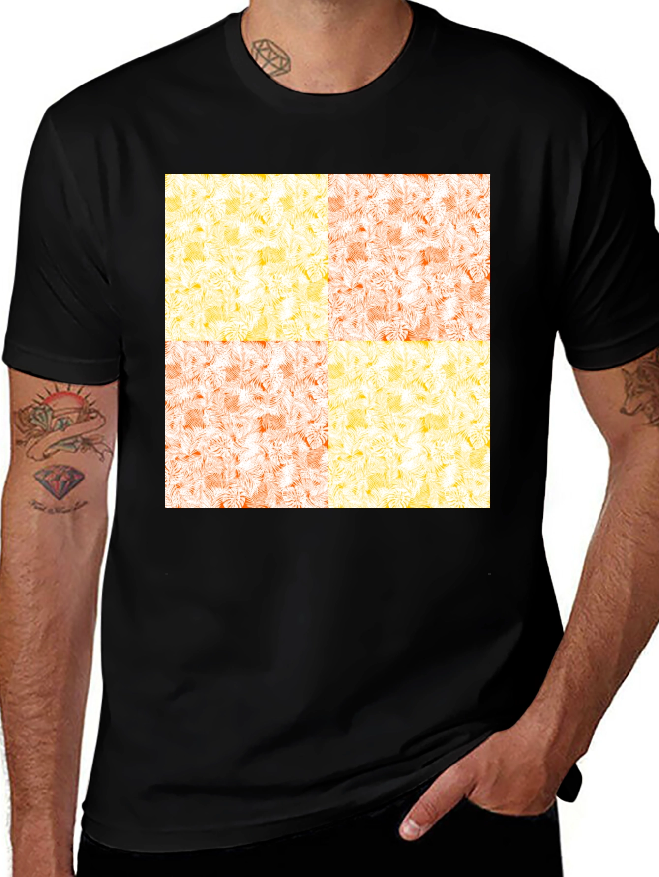 Variant 14 of Modern Patterned Tee