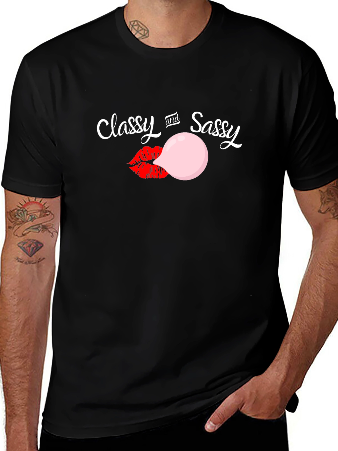 Variant 20 of Classy and Sassy Lips T-Shirt