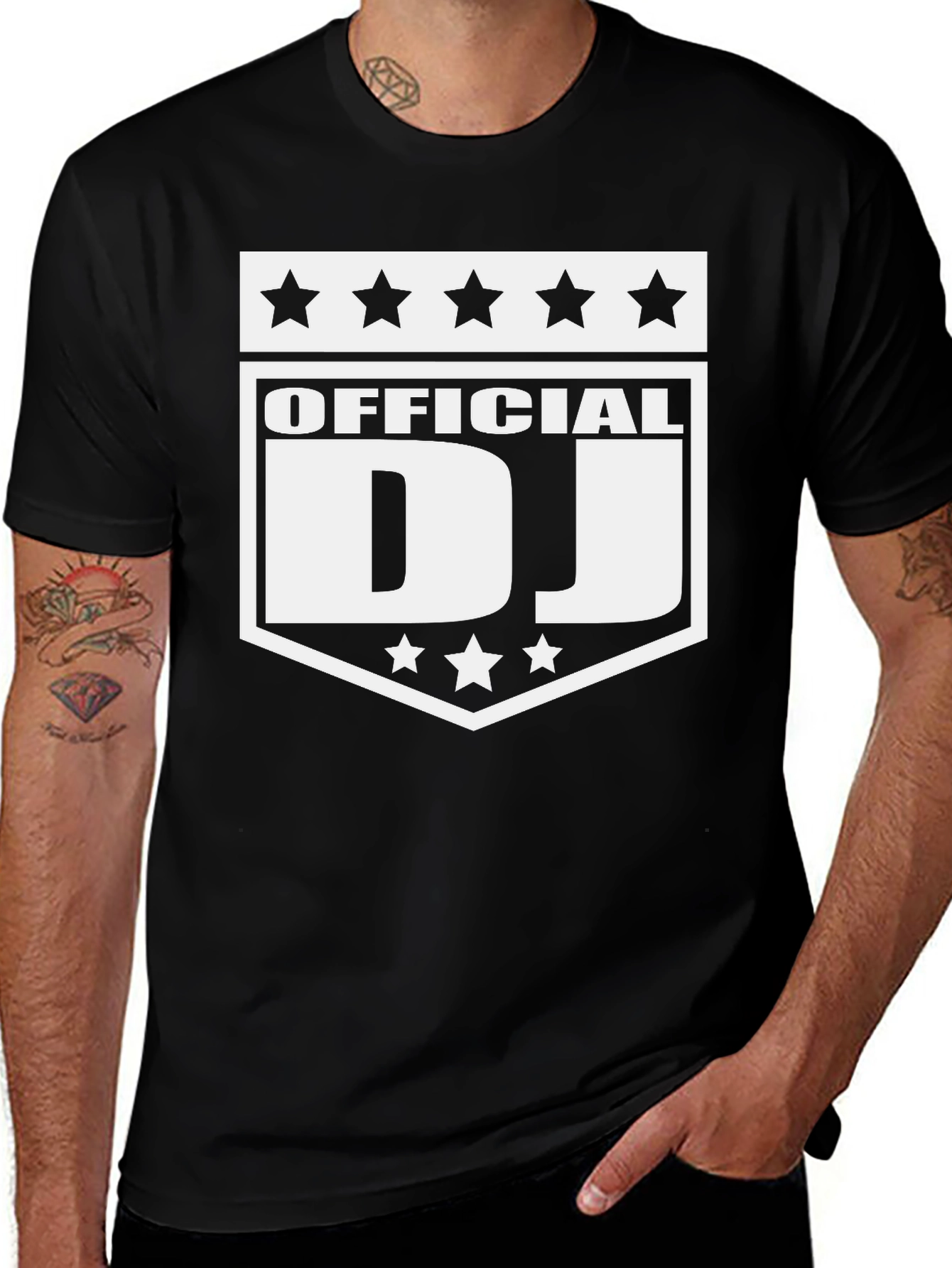 Official DJ Black T-Shirt