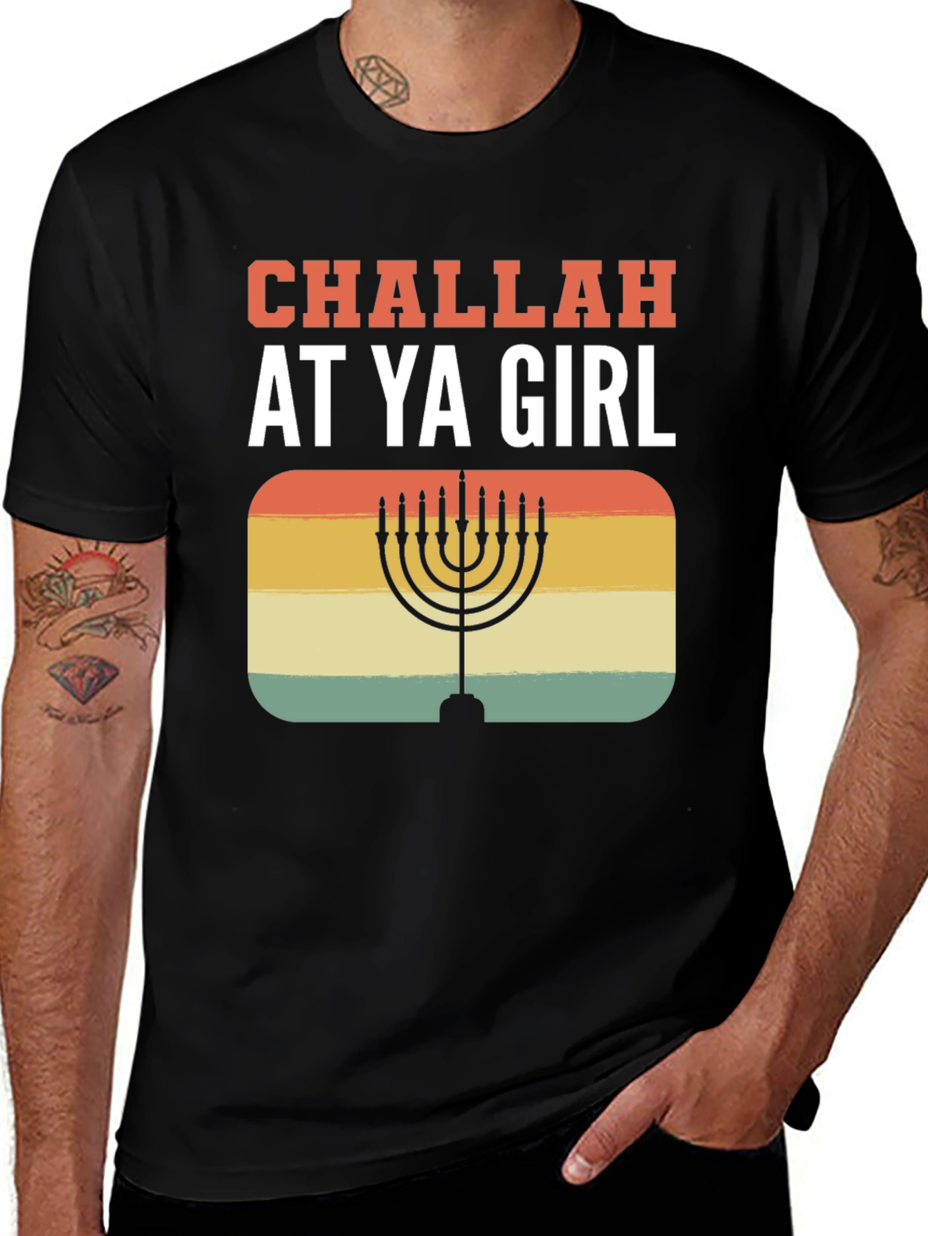 Challah At Ya Girl Hanukkah T-Shirt