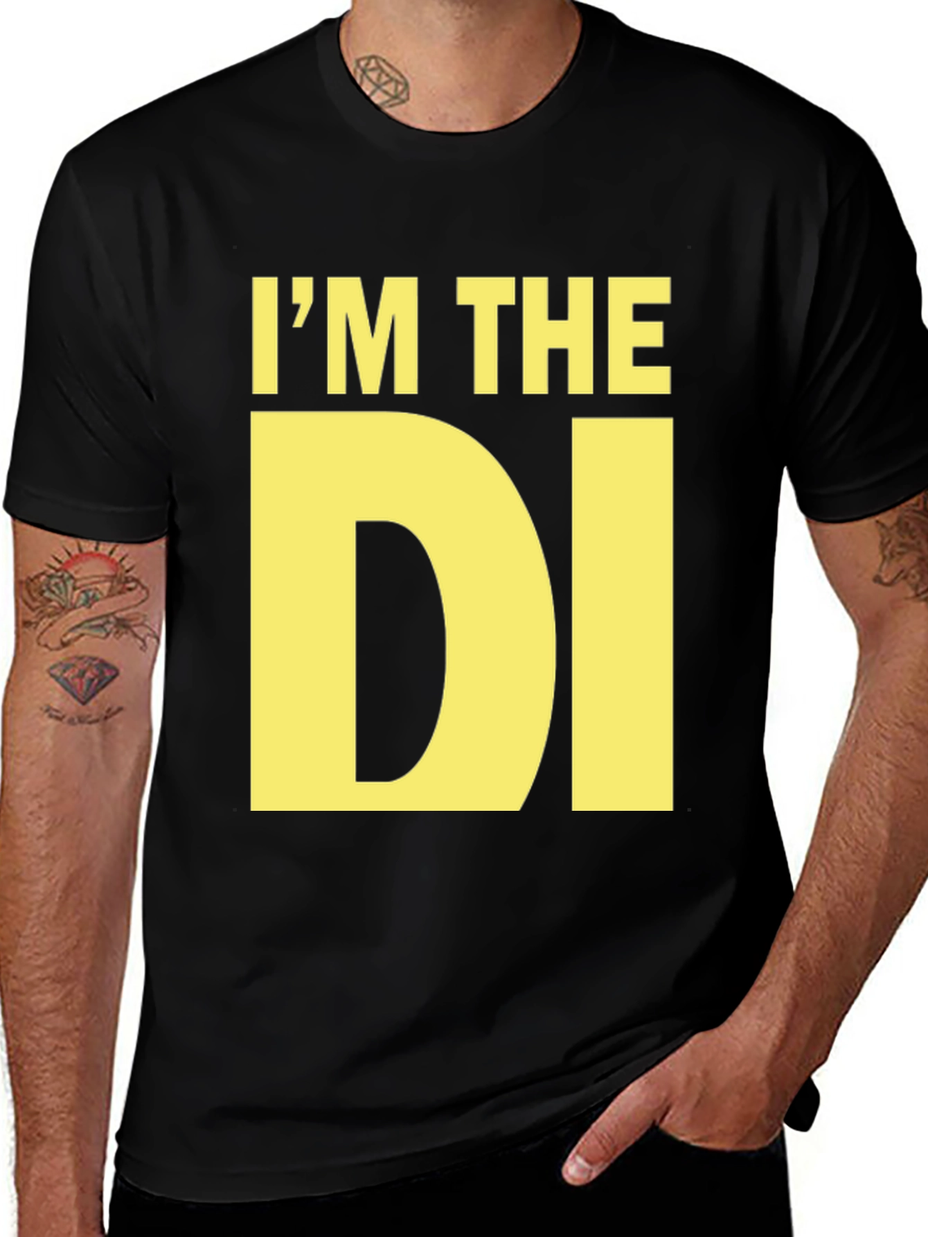 Variant 20 of I'm the DI Black T-Shirt