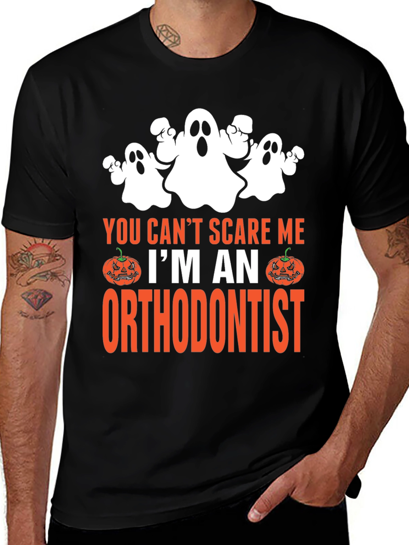 Variant 13 of Funny Halloween Orthodontist T-Shirt