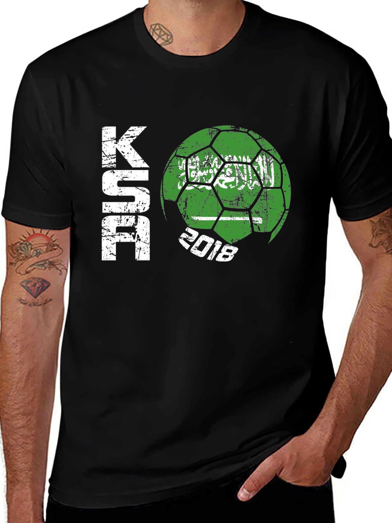 Saudi Arabia Football 2018 T-Shirt