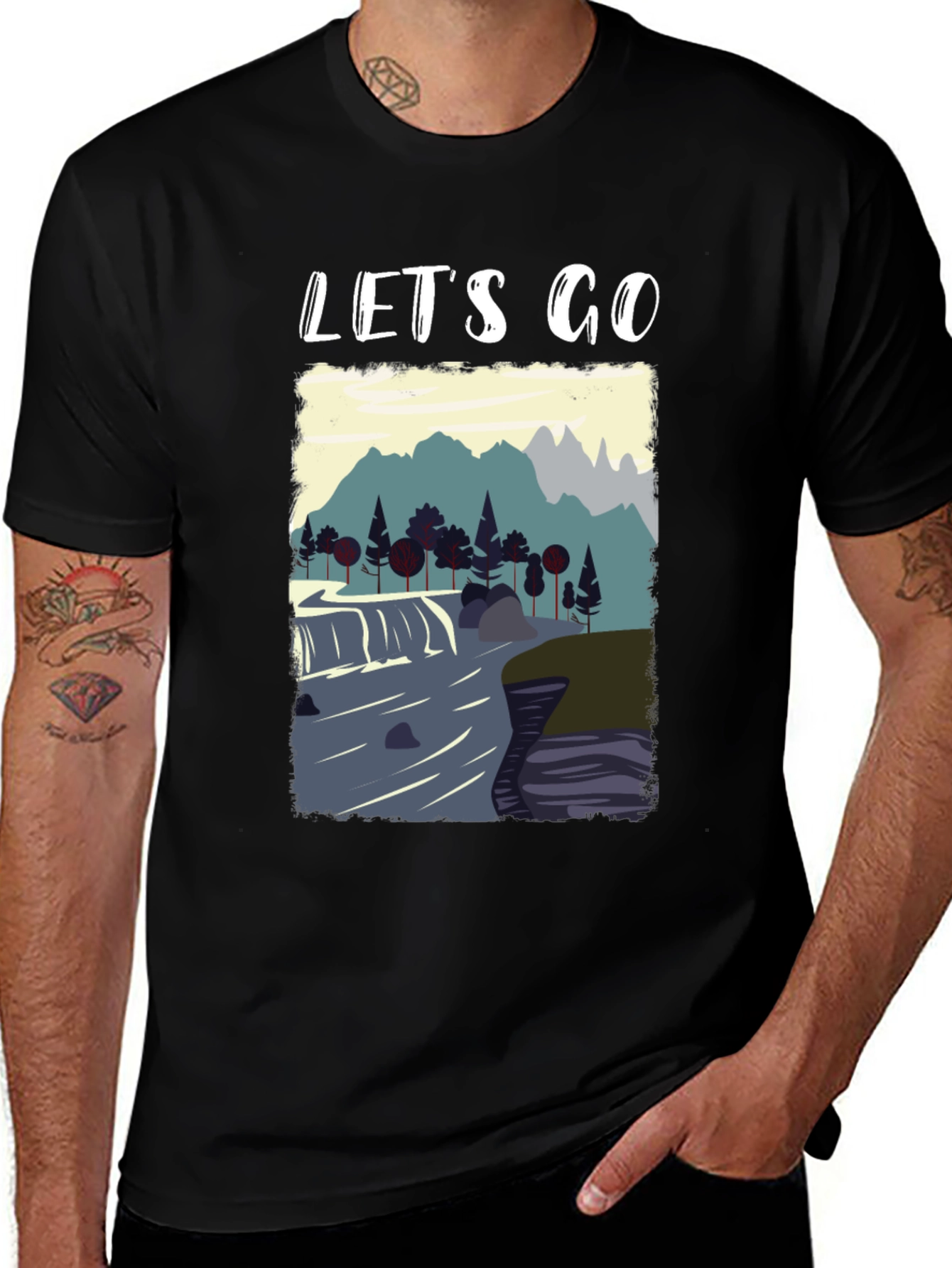 Variant 30 of Let's Go Adventure Graphic Tee