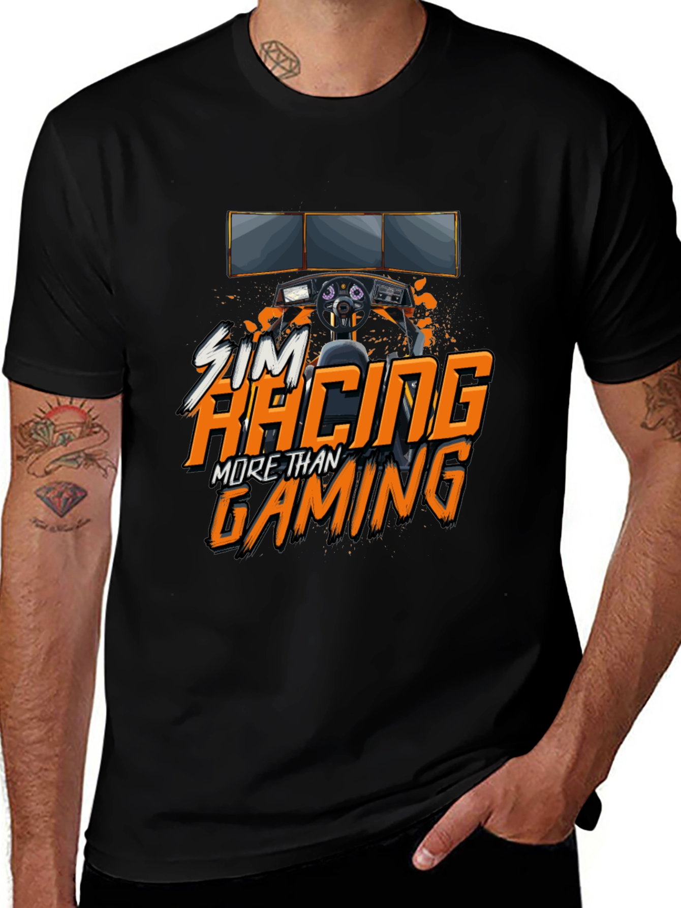 Sim Racing T-Shirt - Gamer Apparel