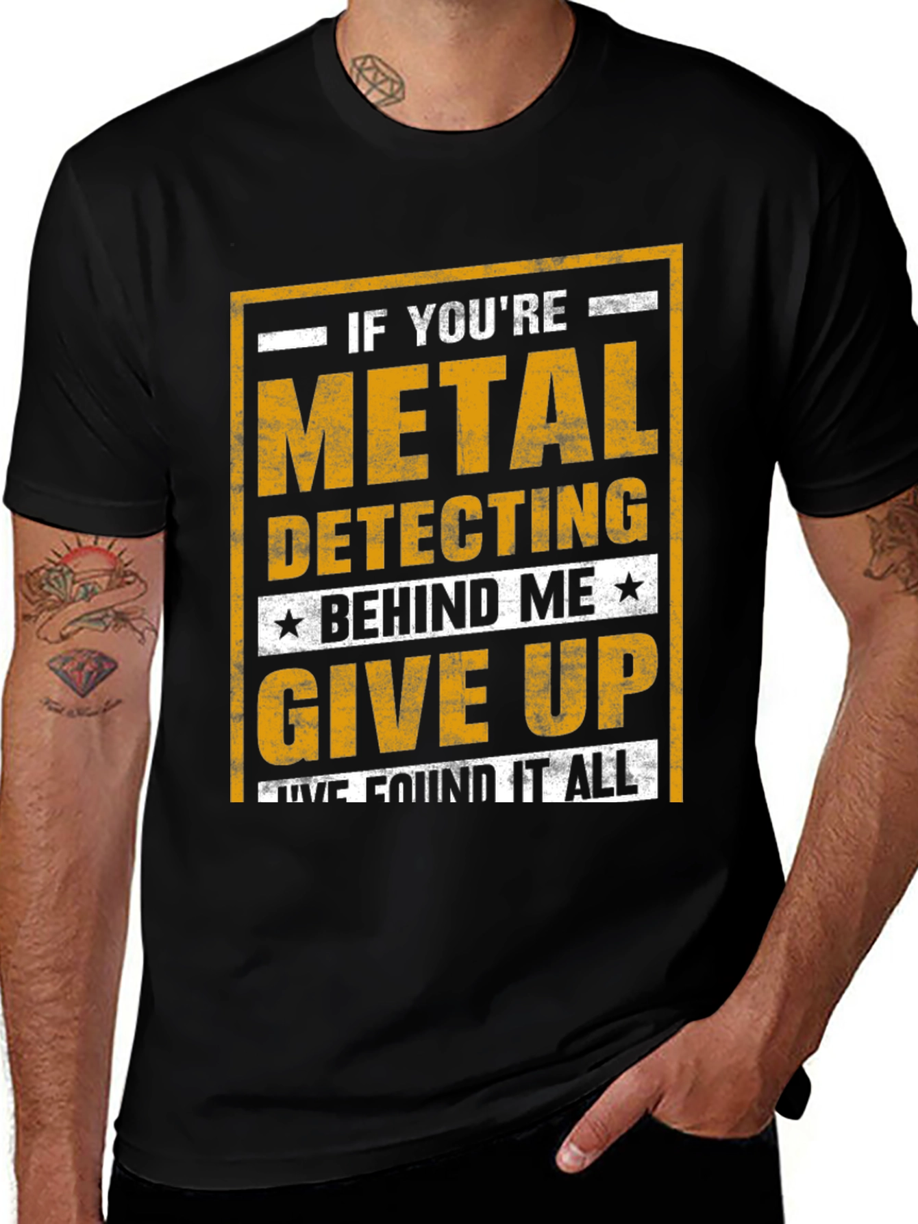 Variant 15 of Metal Detecting Humor T-Shirt