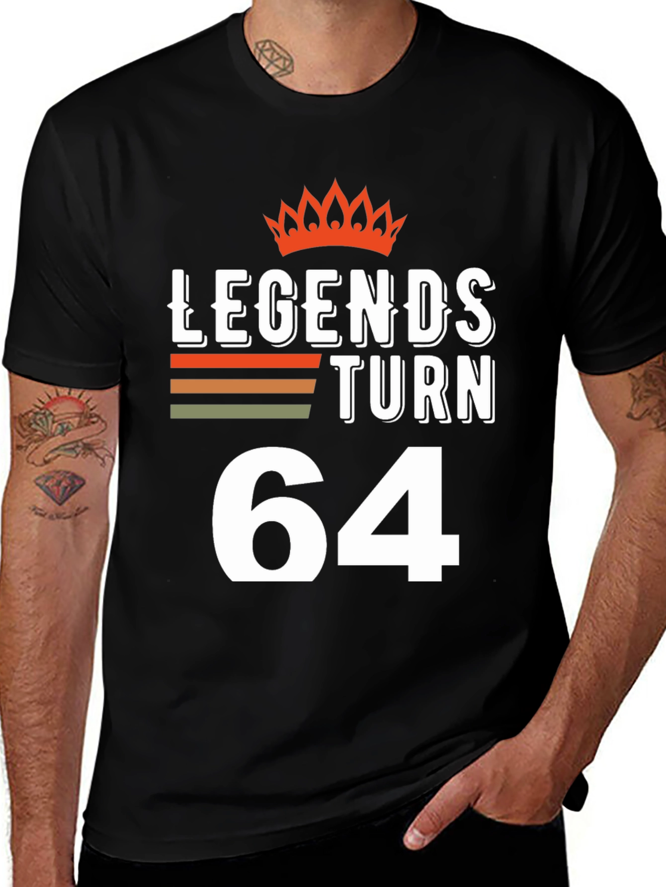Variant 8 of Legends Turn 64 T-Shirt - Birthday Gift