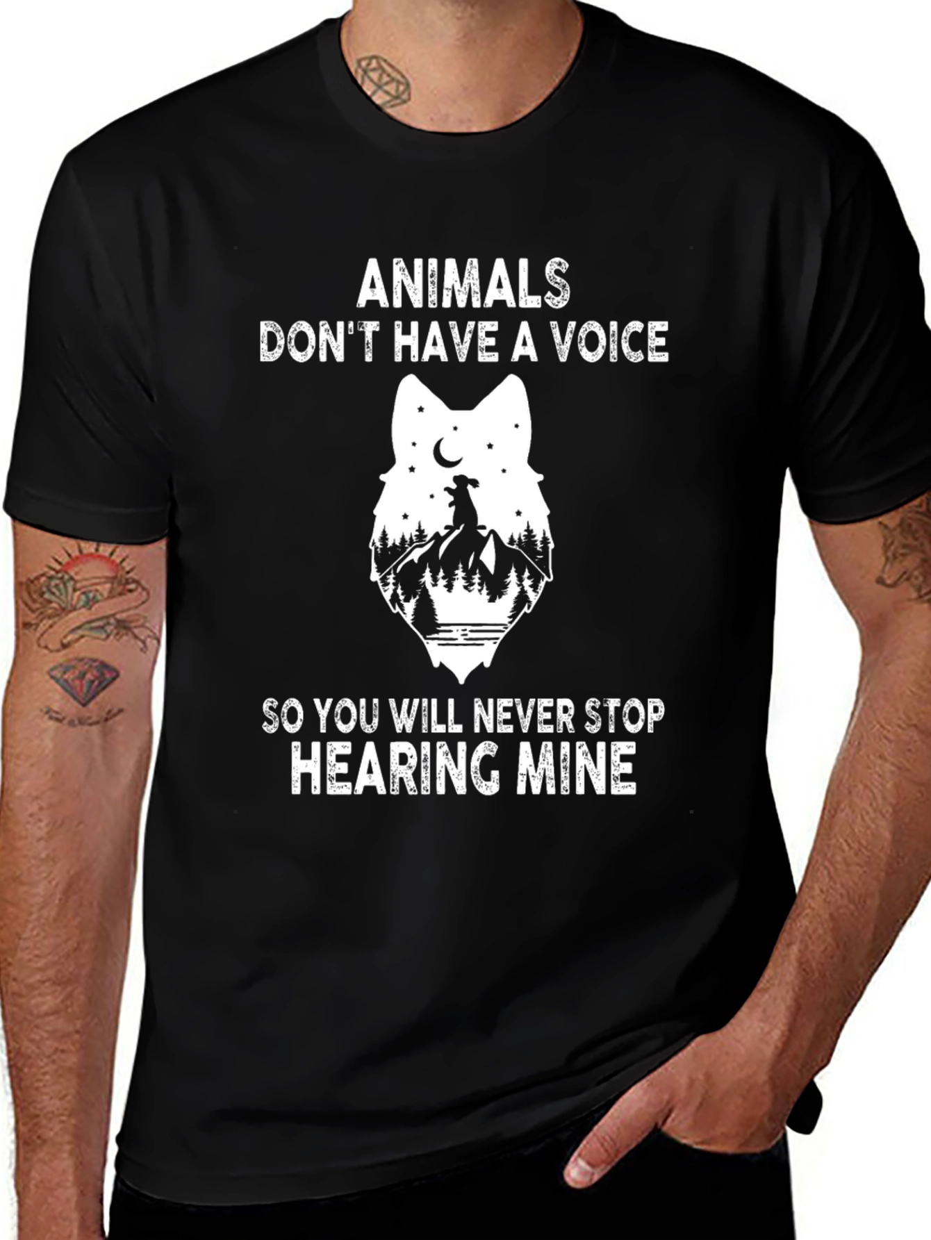 Variant 17 of Animals Voice T-Shirt - Speak Up For Them!
