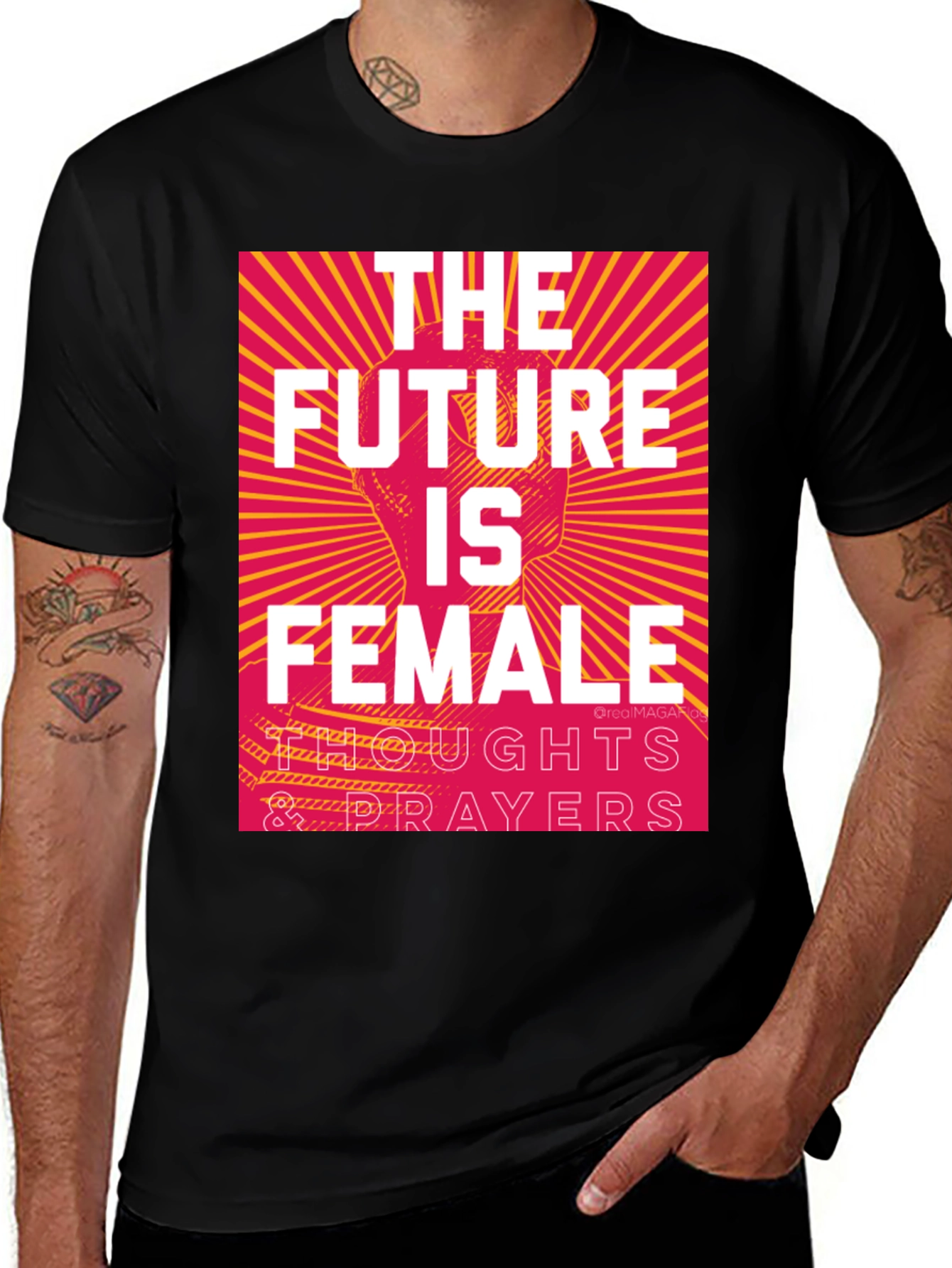 Variant 26 of The Future Is Female Graphic T-Shirt