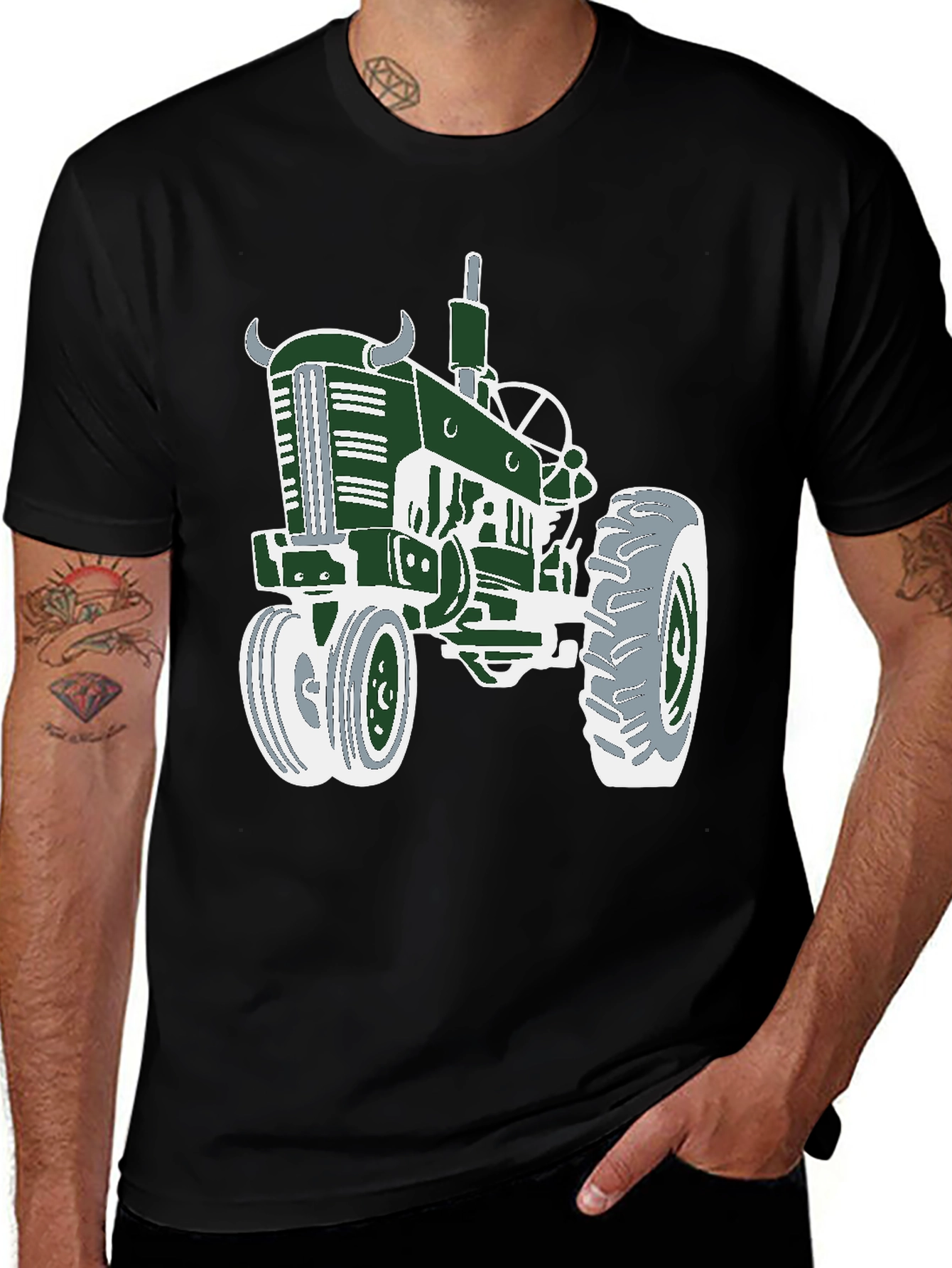 Variant 18 of Vintage Tractor Graphic T-Shirt